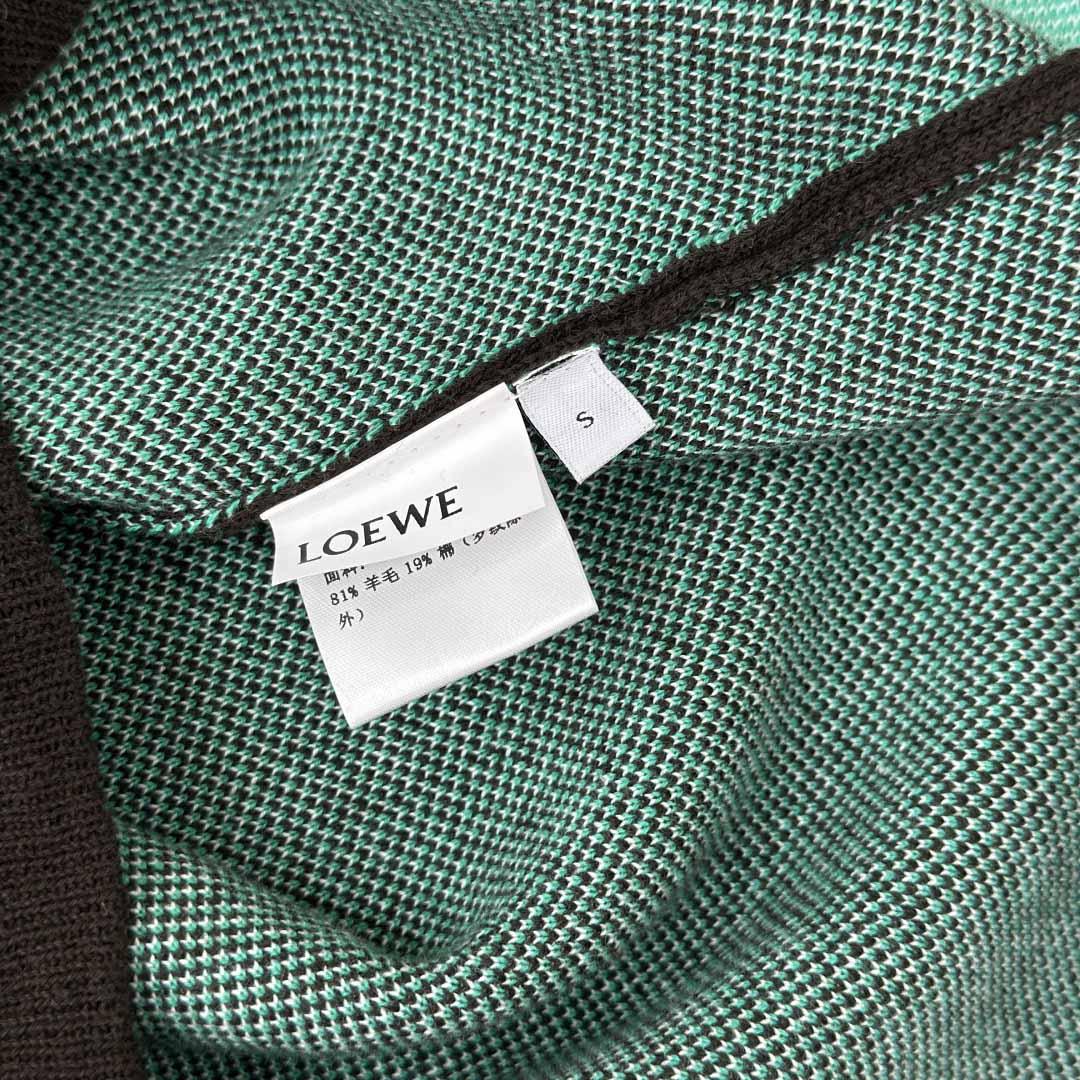 Loewe Top In Wool And Cotton - FashionPlug