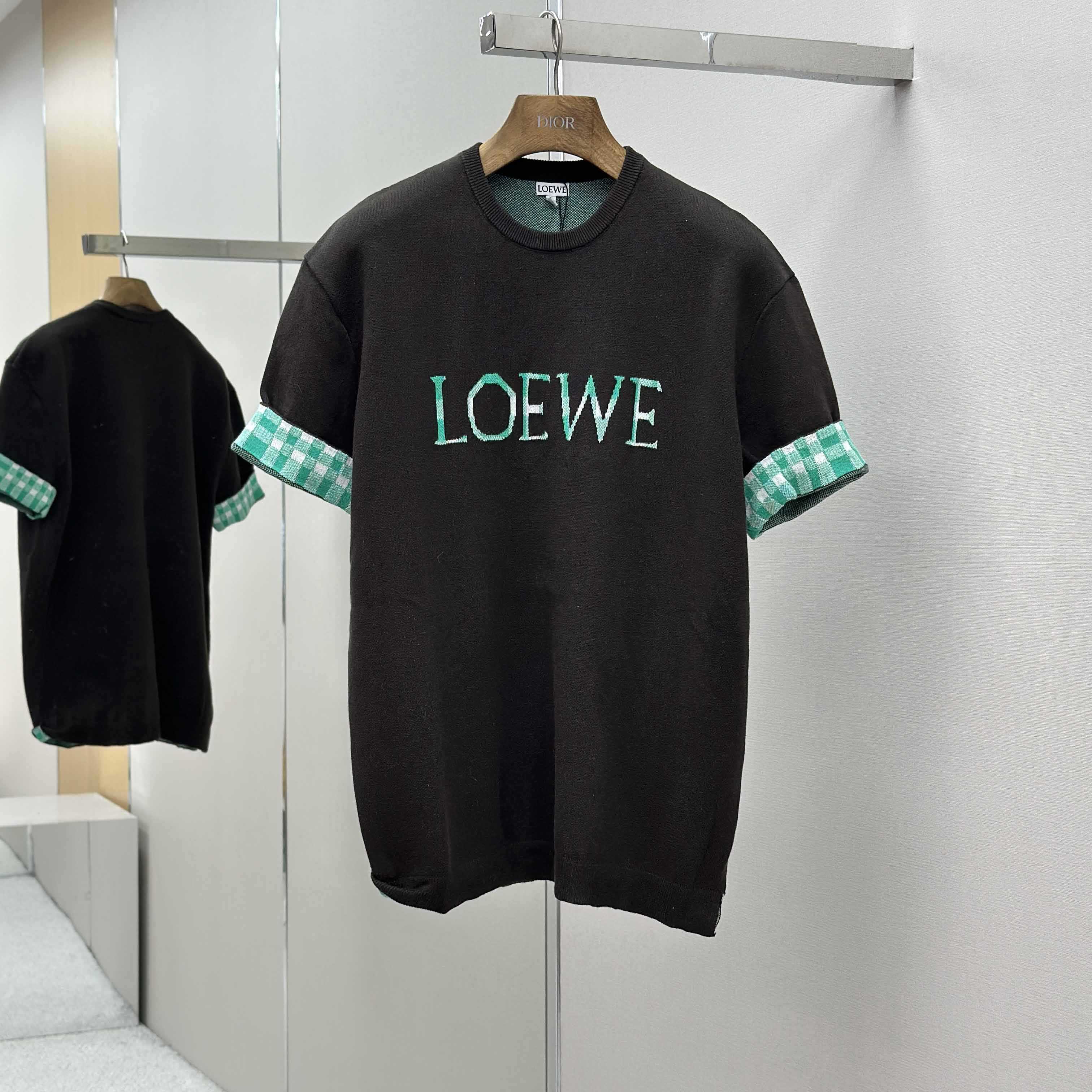 Loewe Top In Wool And Cotton - FashionPlug