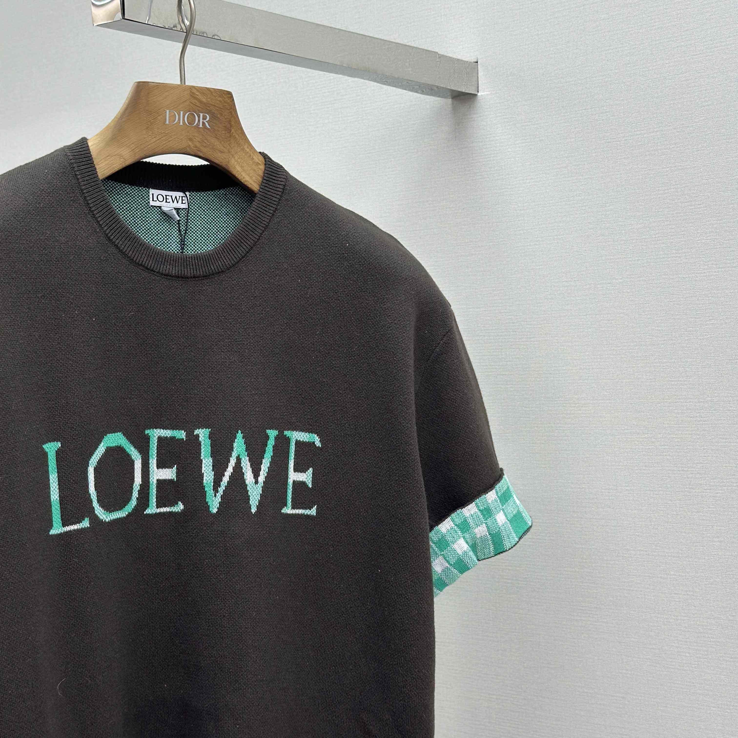 Loewe Top In Wool And Cotton - FashionPlug