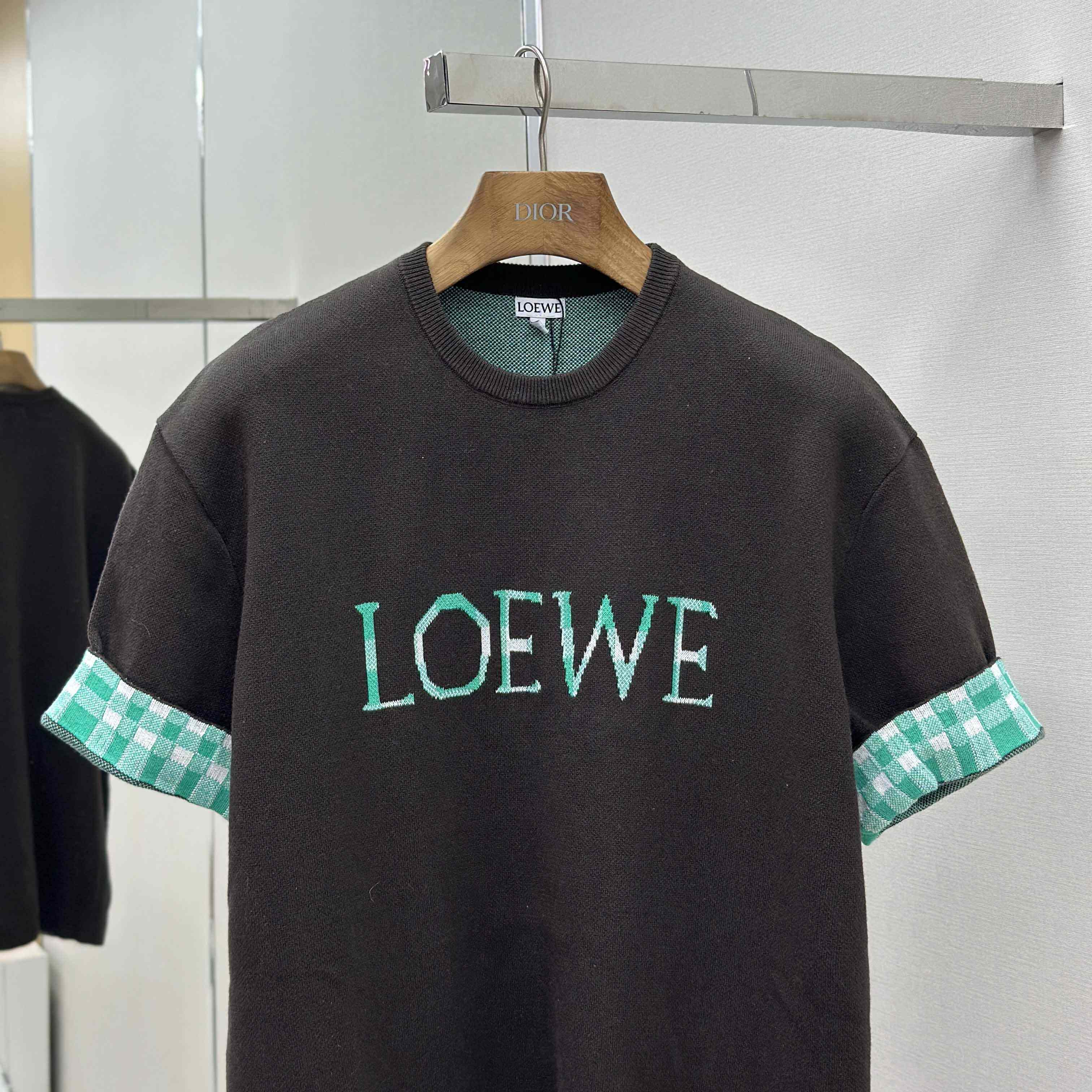 Loewe Top In Wool And Cotton - FashionPlug