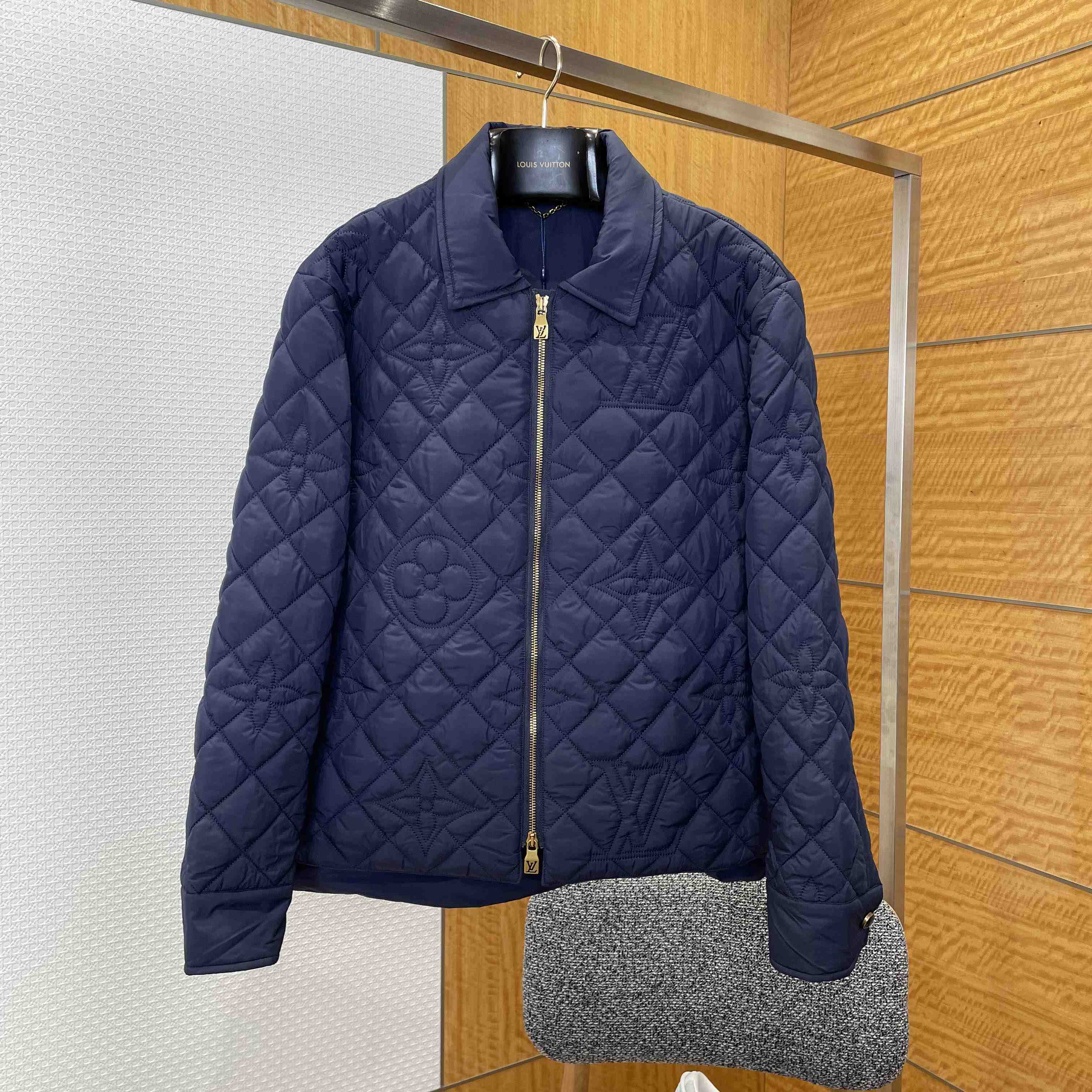 Louis Vuitton Quilted Monogram Overshirt   1AIJRH - FashionPlug