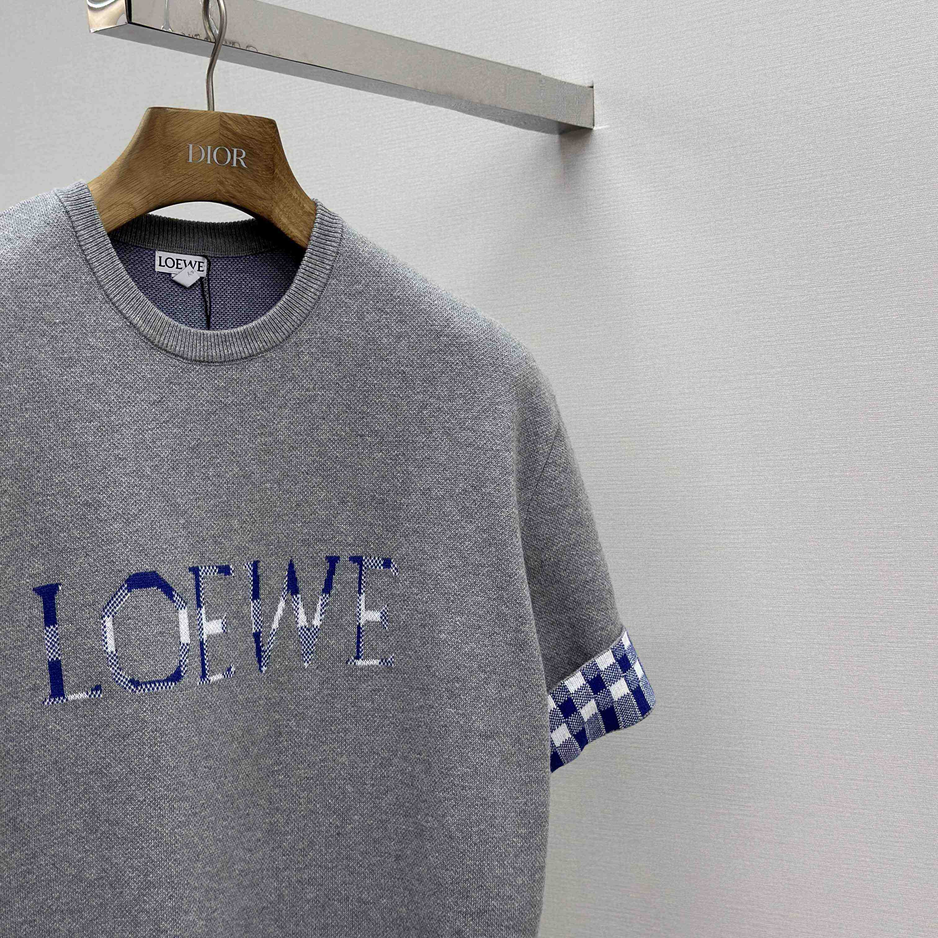 Loewe Top In Wool And Cotton - FashionPlug