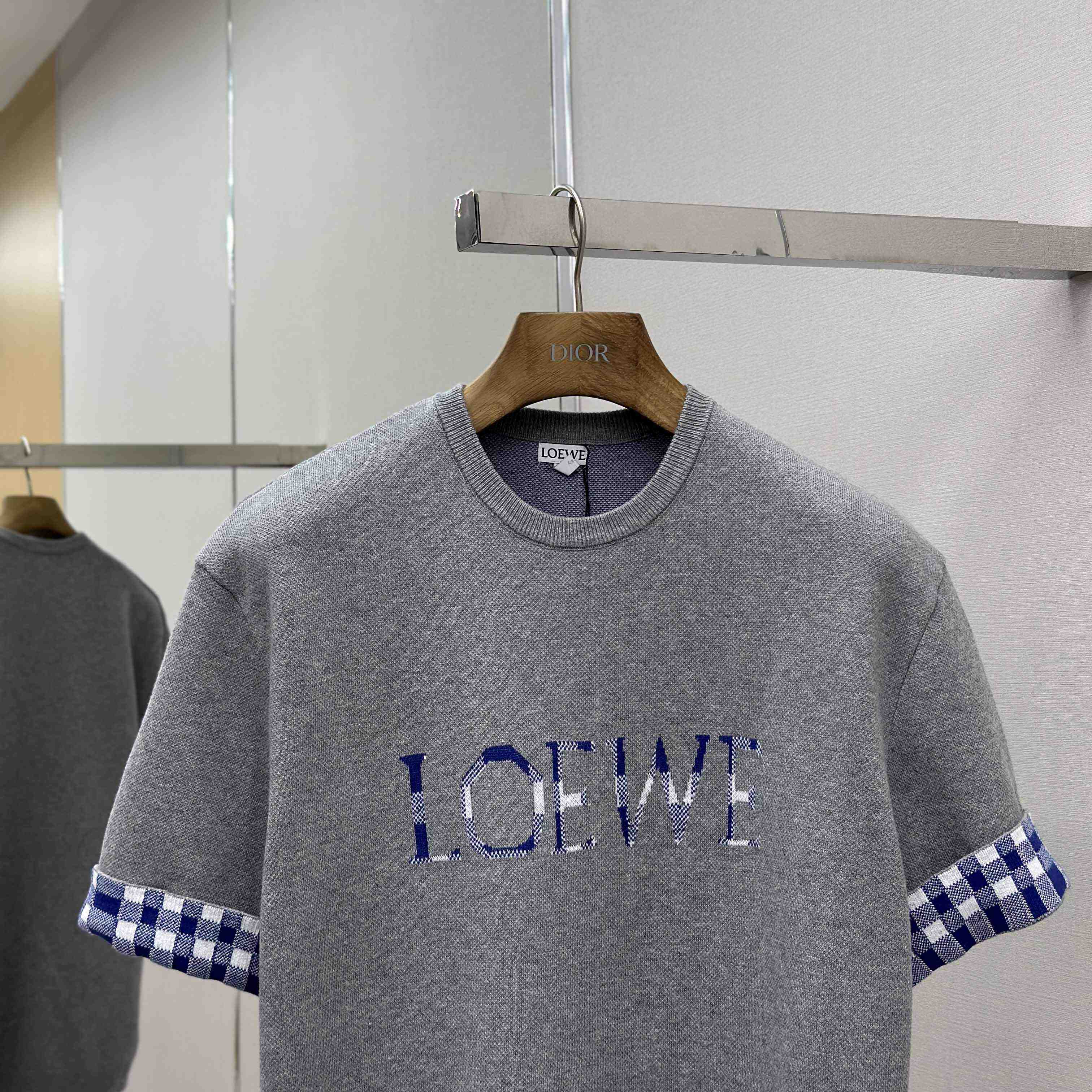 Loewe Top In Wool And Cotton - FashionPlug