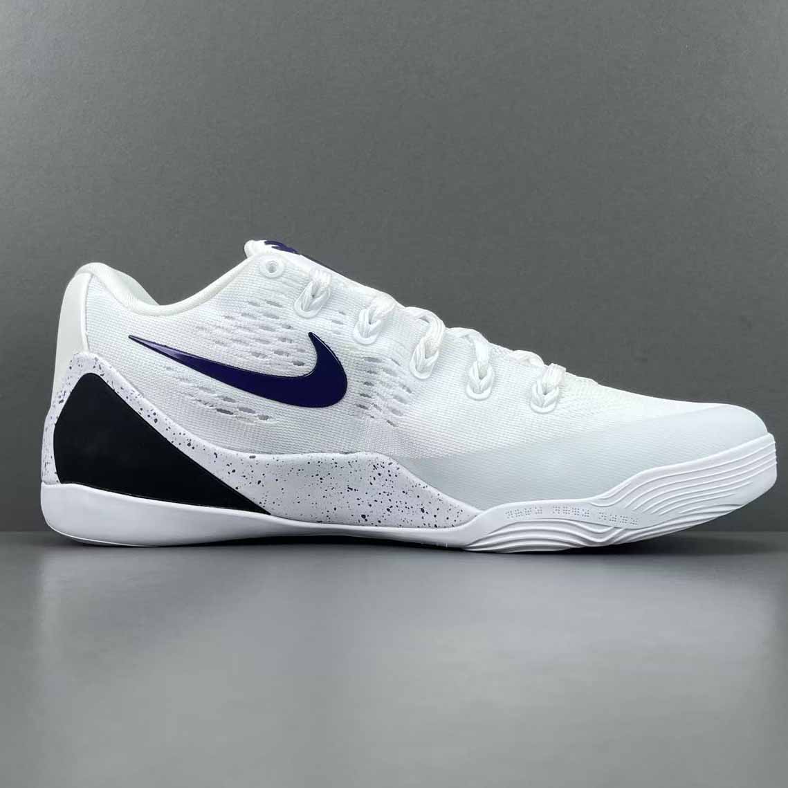 Nike Kobe 9 Elite Low Protro “White Purple” IH1401-100 - FashionPlug