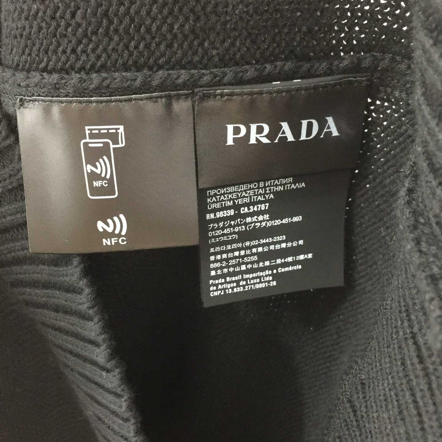 Prada Wool and cashmere crew-neck sweater - FashionPlug