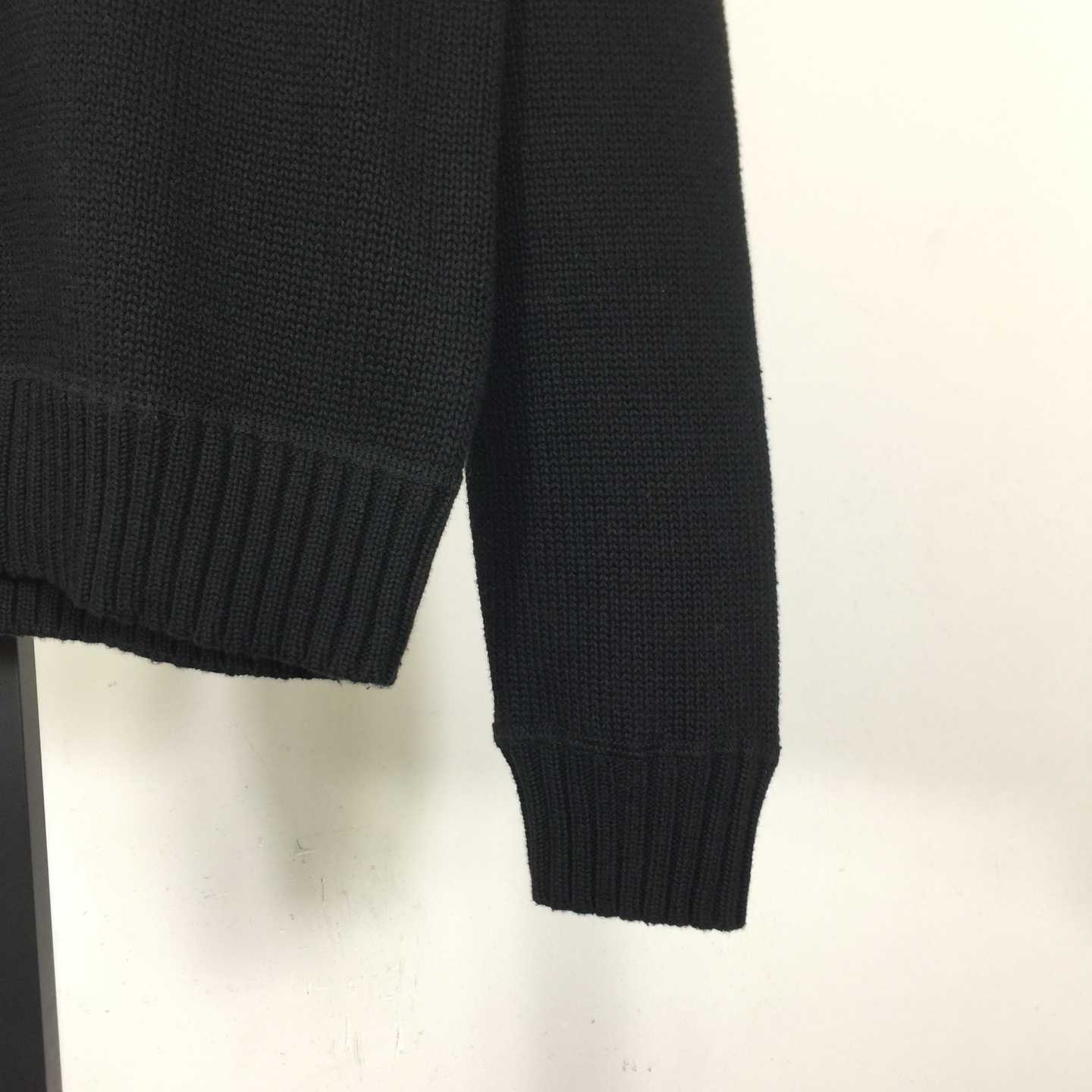 Prada Wool and cashmere crew-neck sweater - FashionPlug