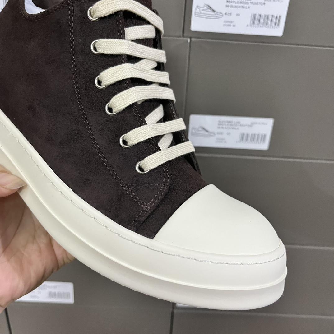Rick Owens Low Sneakers - FashionPlug