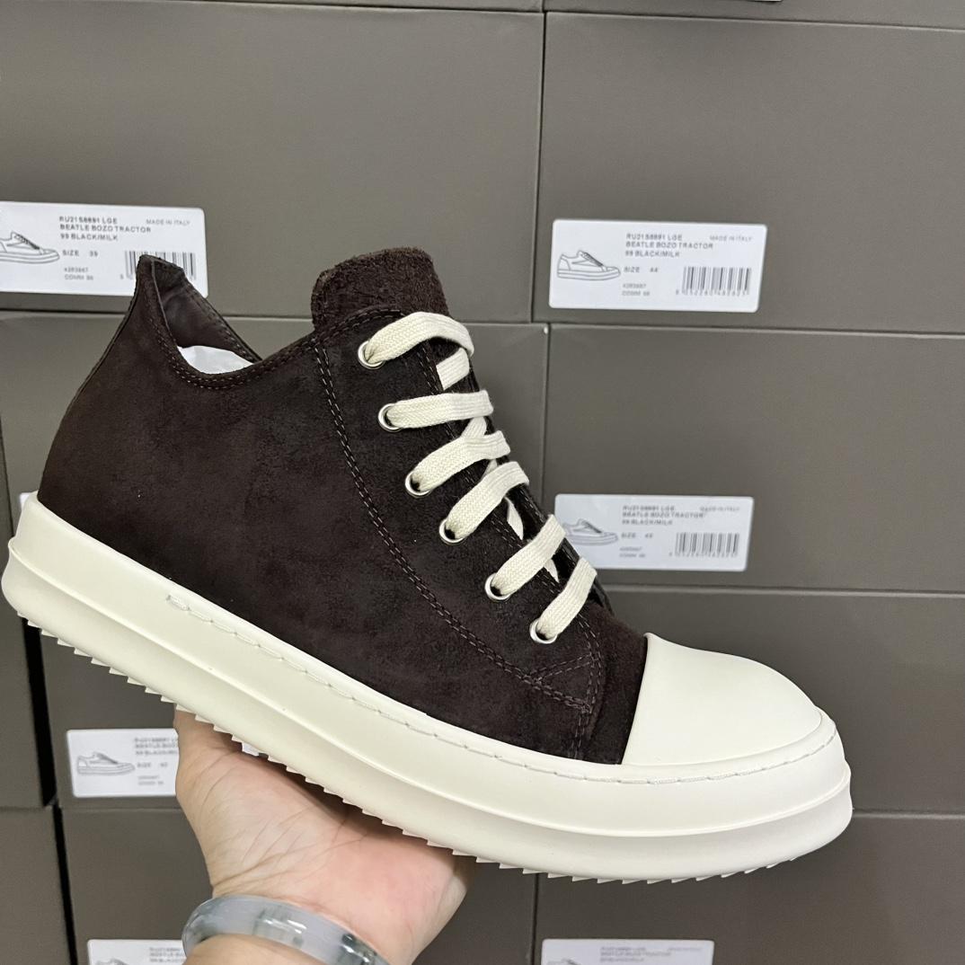 Rick Owens Low Sneakers - FashionPlug
