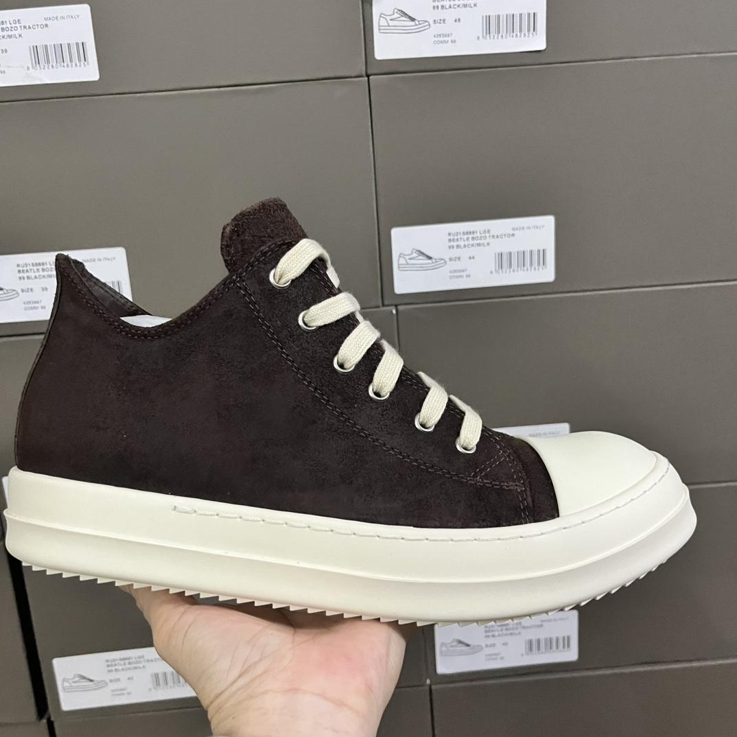 Rick Owens Low Sneakers - FashionPlug