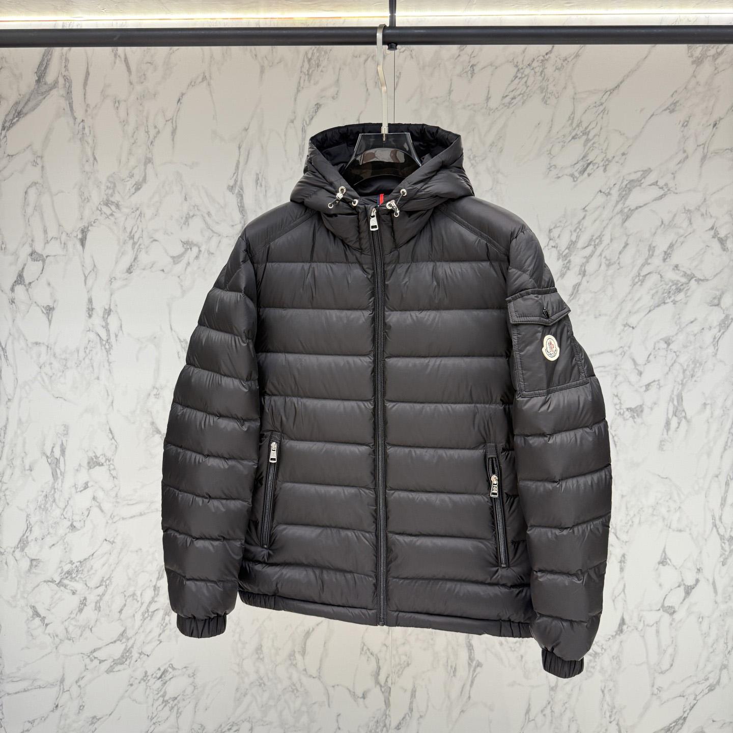 Moncler Galion Hooded Short Down Jacket - FashionPlug
