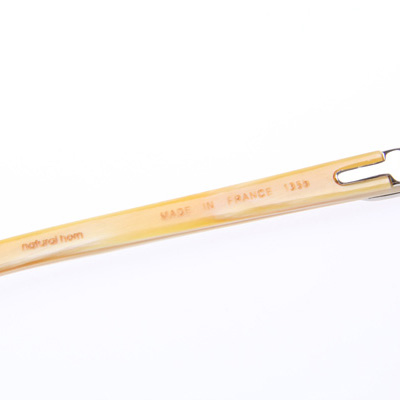 Cartier CT_3524012 White Buffalo Eyeglasses In Silver - FashionPlug