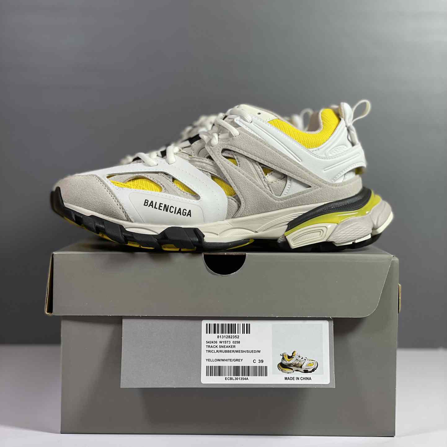 Balenciaga Track Multicolor Yellow  - FashionPlug