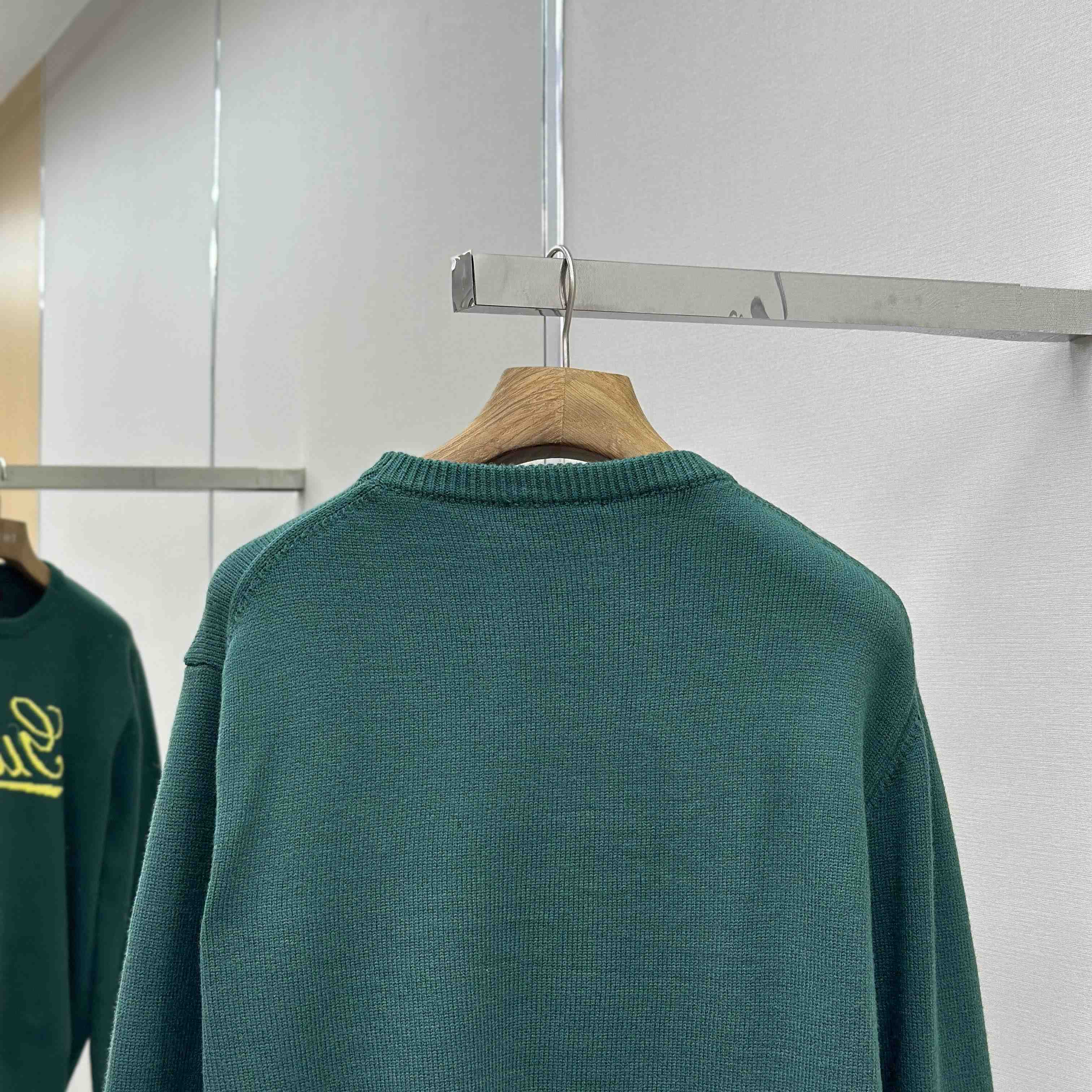 Gucci Knit Wool Sweater With Intarsia - FashionPlug