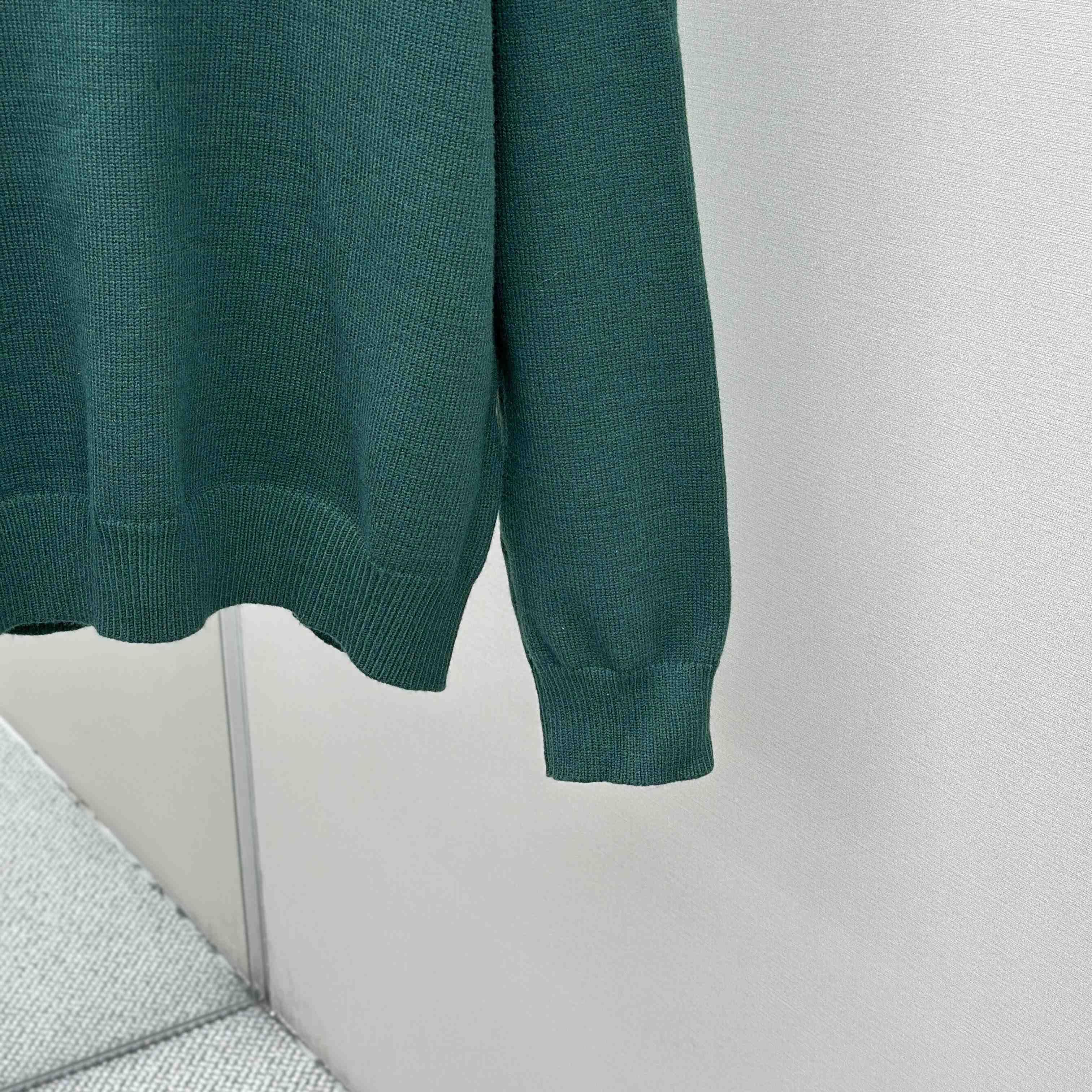 Gucci Knit Wool Sweater With Intarsia - FashionPlug