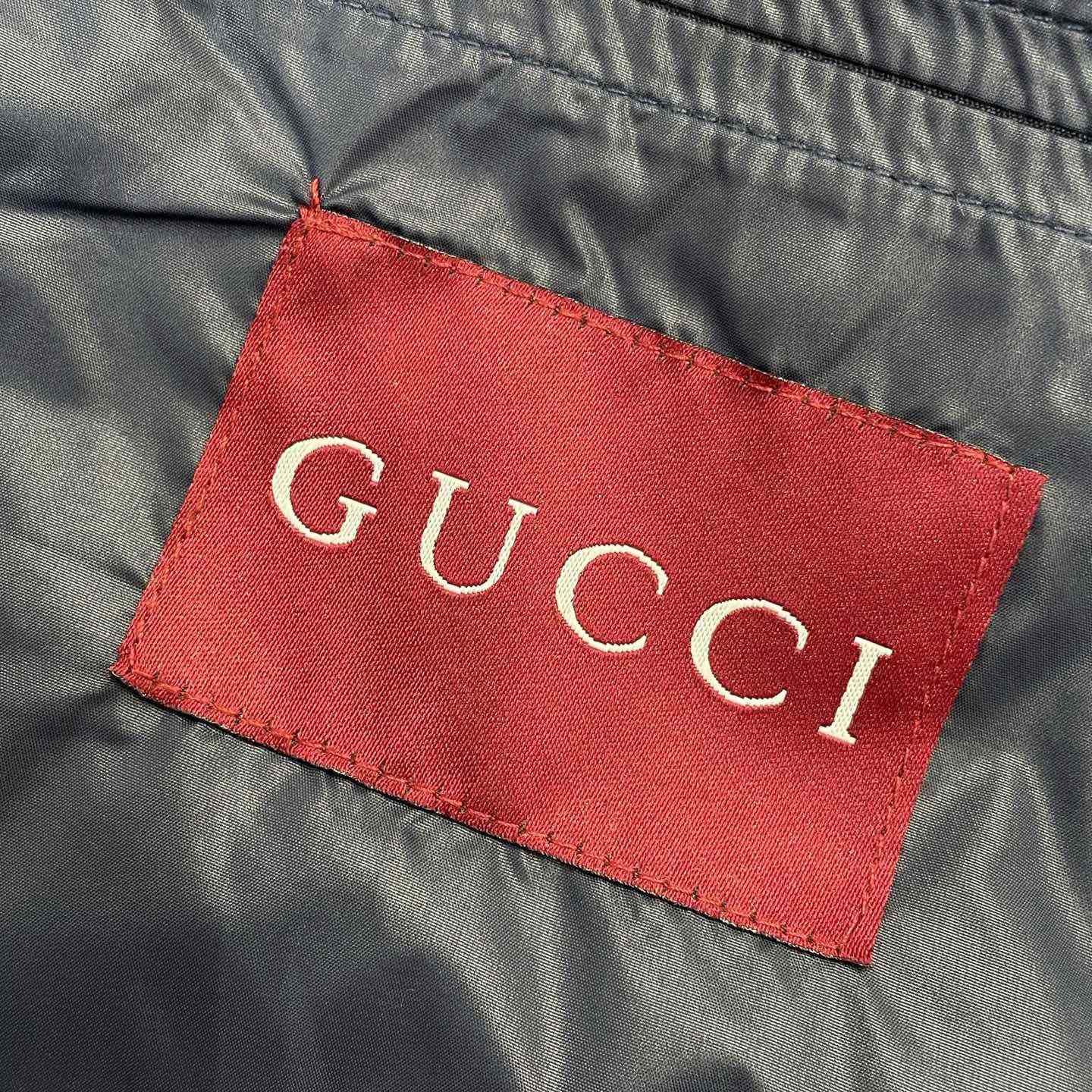 Gucci Printed Poplin Tech Zip Jacket - FashionPlug