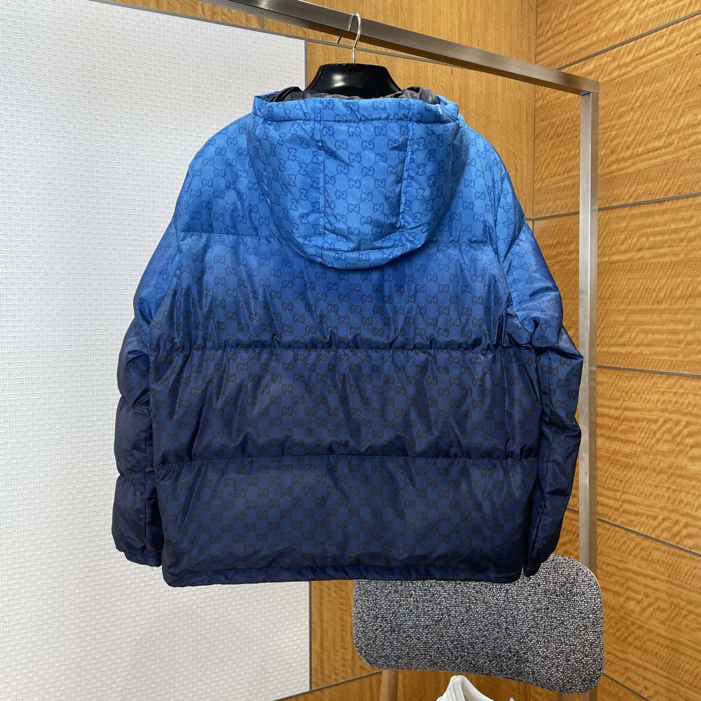 Gucci Printed Poplin Tech Zip Jacket - FashionPlug