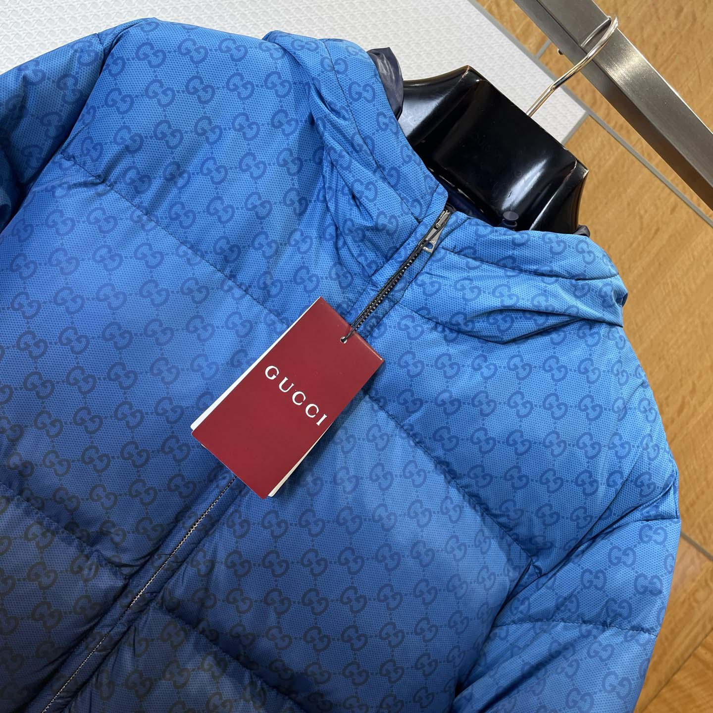 Gucci Printed Poplin Tech Zip Jacket - FashionPlug