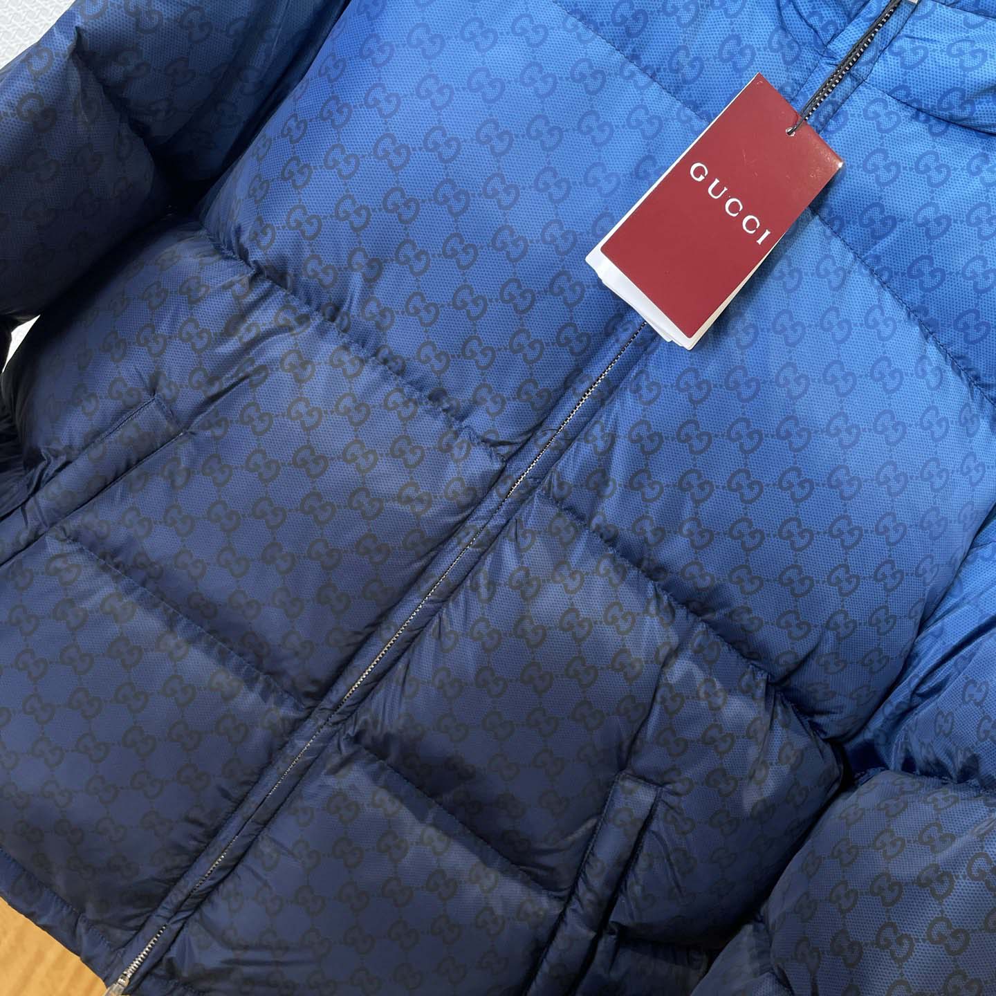 Gucci Printed Poplin Tech Zip Jacket - FashionPlug