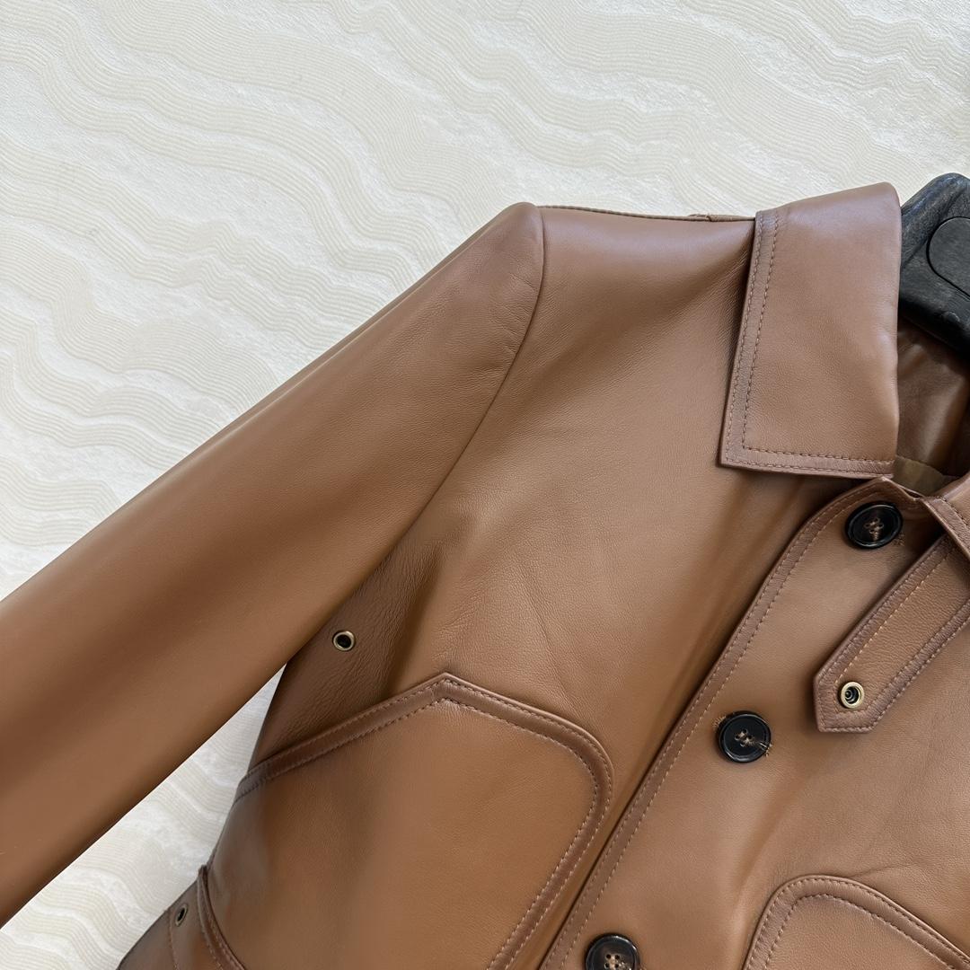 Ralph Lauren Naylor Leather Jacket - FashionPlug