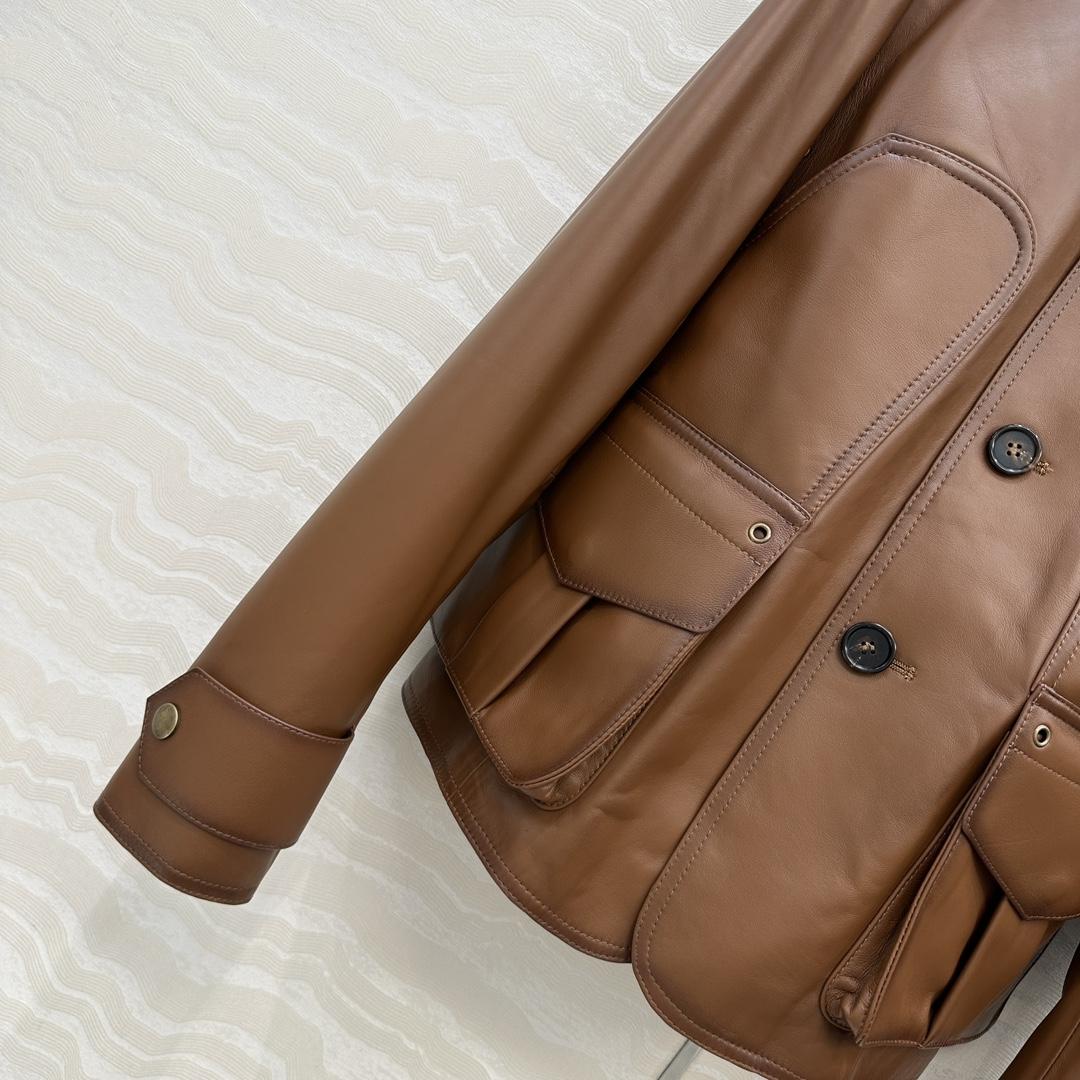 Ralph Lauren Naylor Leather Jacket - FashionPlug