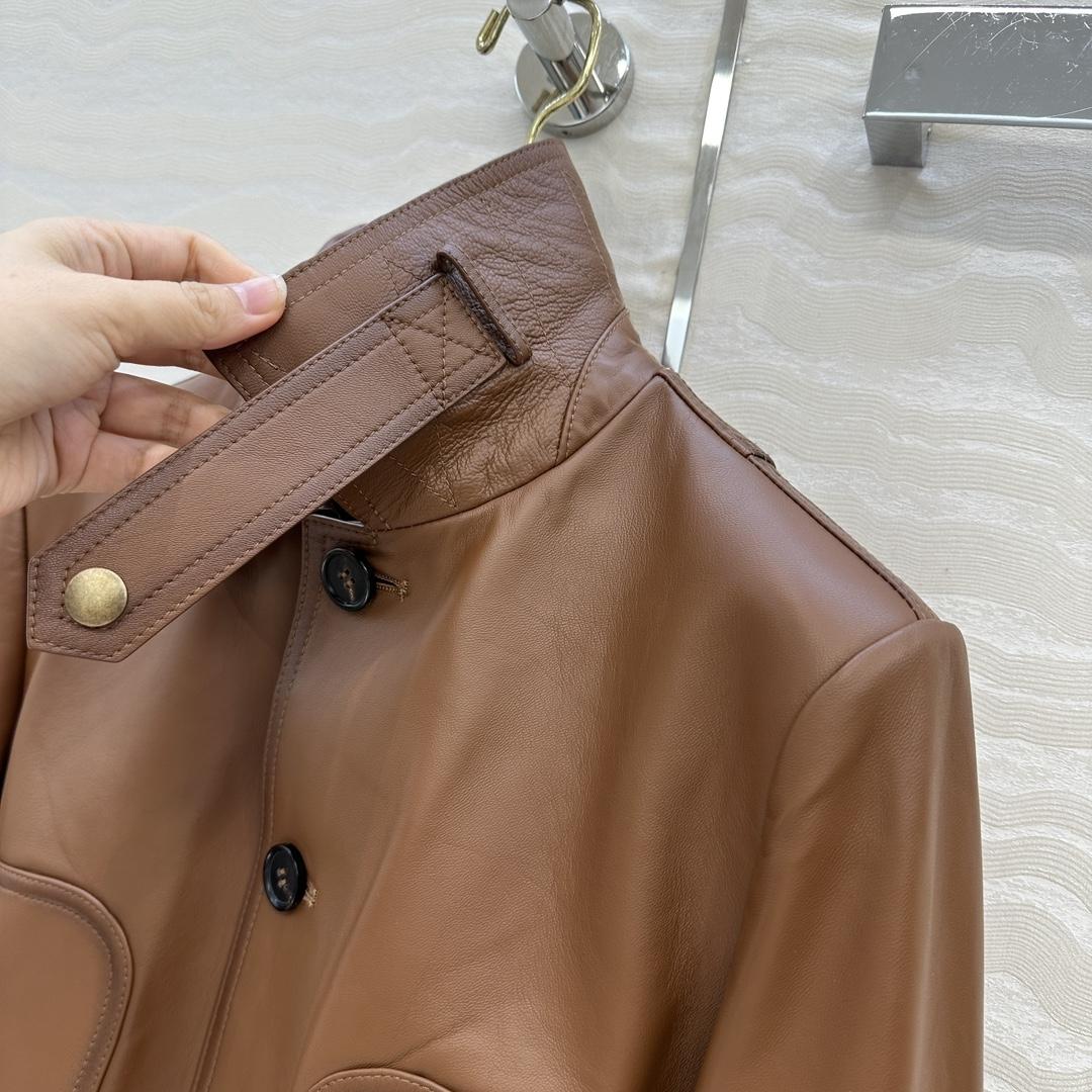 Ralph Lauren Naylor Leather Jacket - FashionPlug