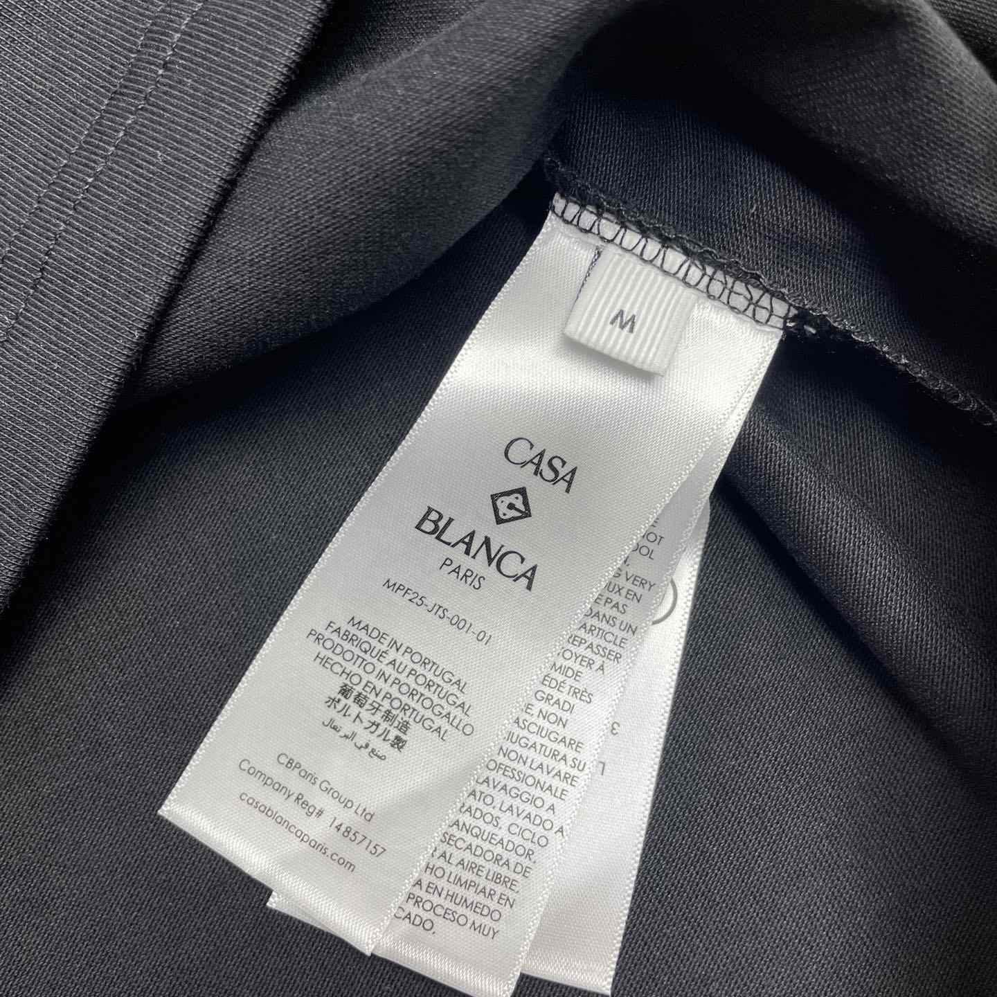 Casablanca Blades Oversized Short Sleeve T-Shirt   C1084 - FashionPlug