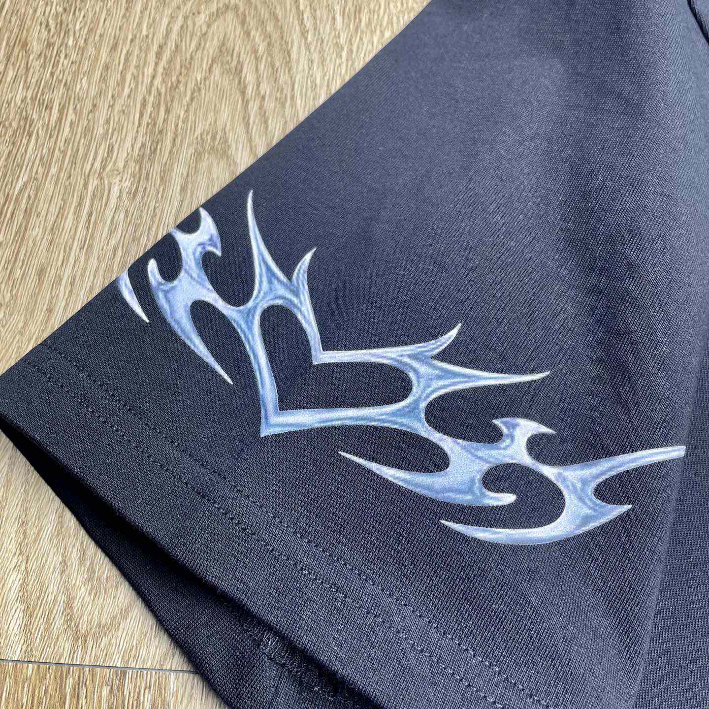 Casablanca Blades Oversized Short Sleeve T-Shirt   C1084 - FashionPlug