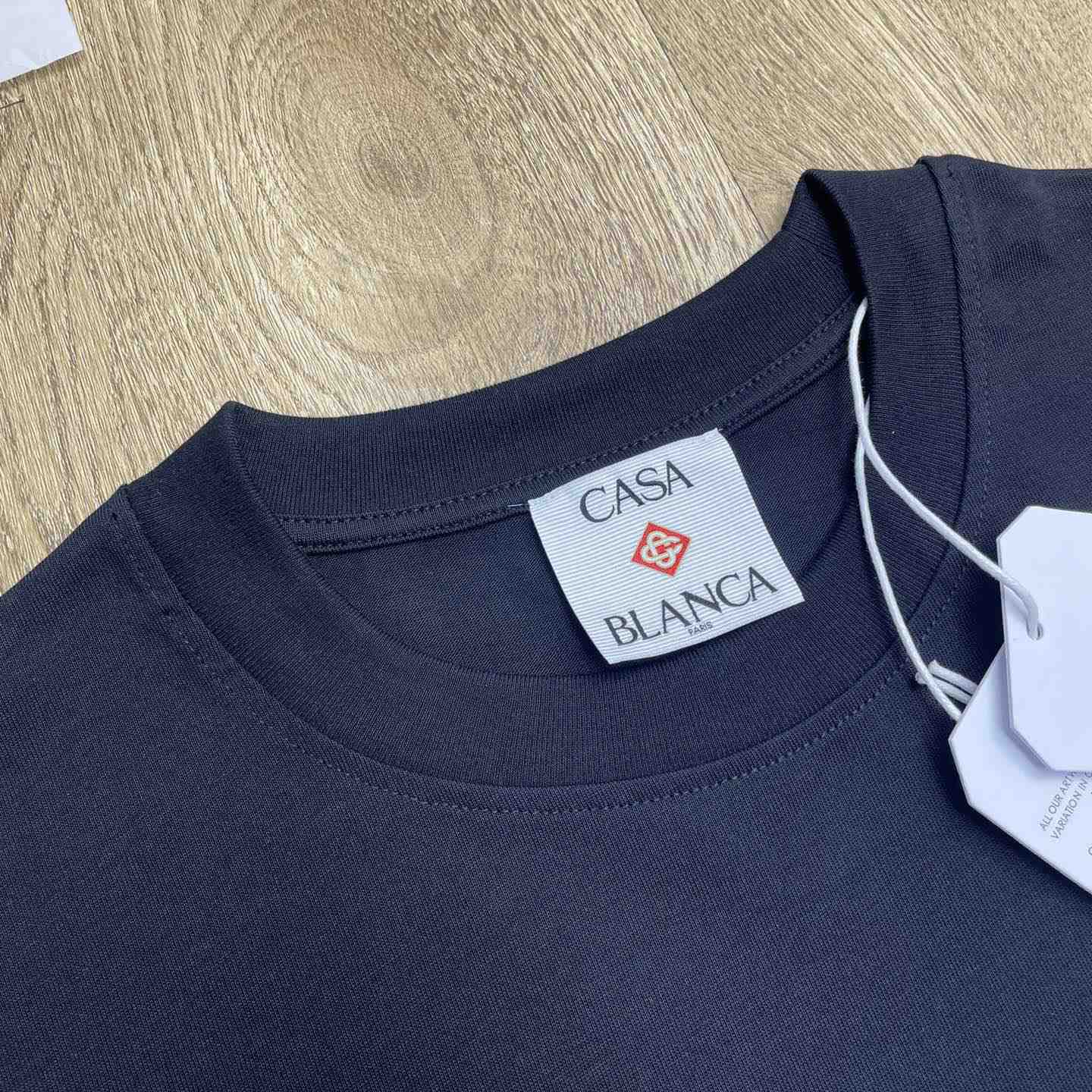 Casablanca Blades Oversized Short Sleeve T-Shirt   C1084 - FashionPlug