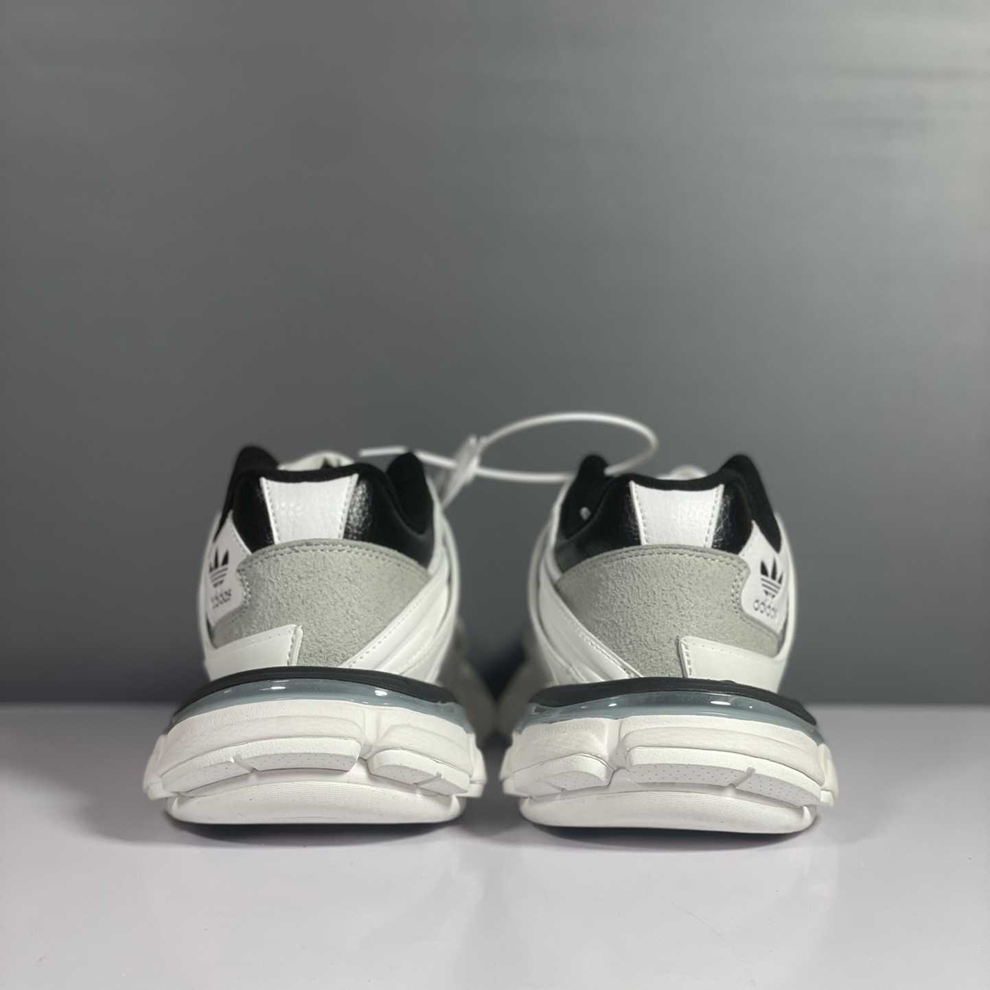 Adidas x Balenciaga Track Sneaker 'White Black' - FashionPlug