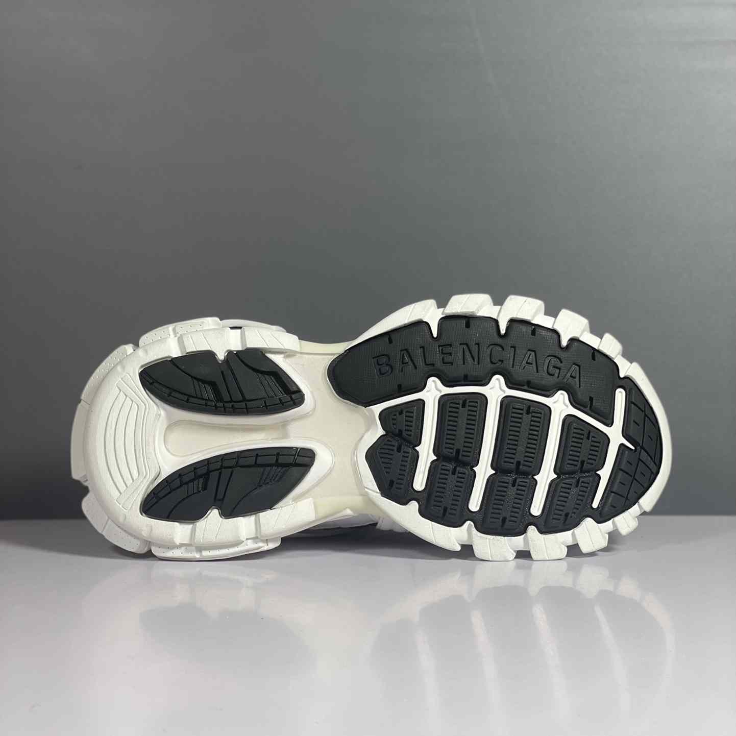 Adidas x Balenciaga Track Sneaker 'White Black' - FashionPlug