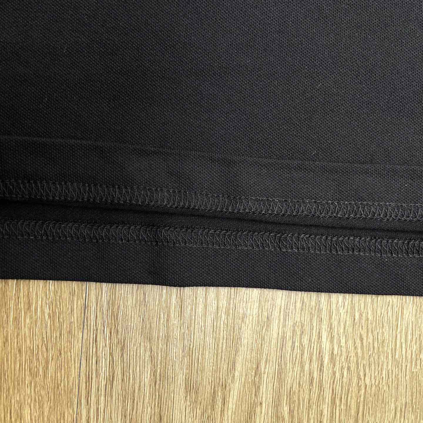 Casablanca Chenille Collar Raglan Polo Shirt   c1107 - FashionPlug