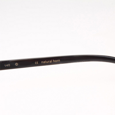 Cartier CT_3524012 White Mix Black Buffalo Sunglasses In Gold Brown - FashionPlug