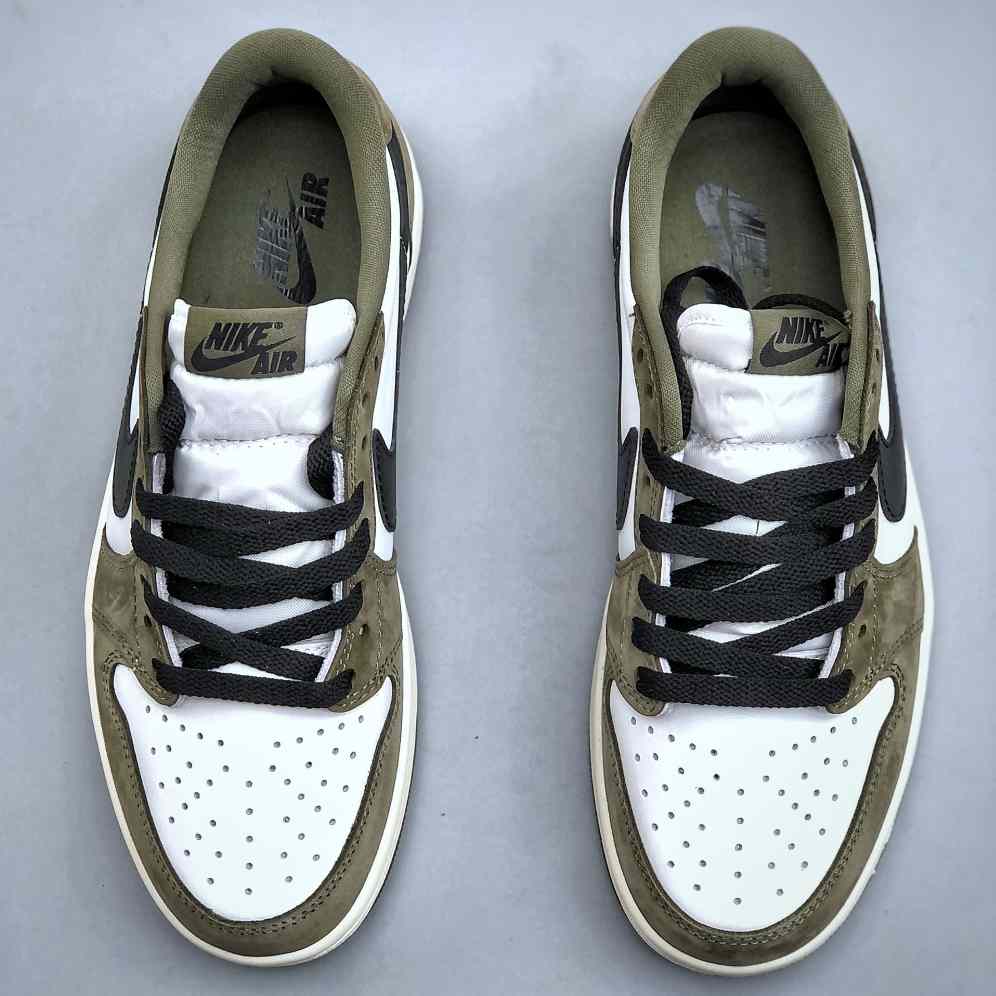 Air Jordan 1 Low OG “Medium Olive” HQ6998-200 - FashionPlug