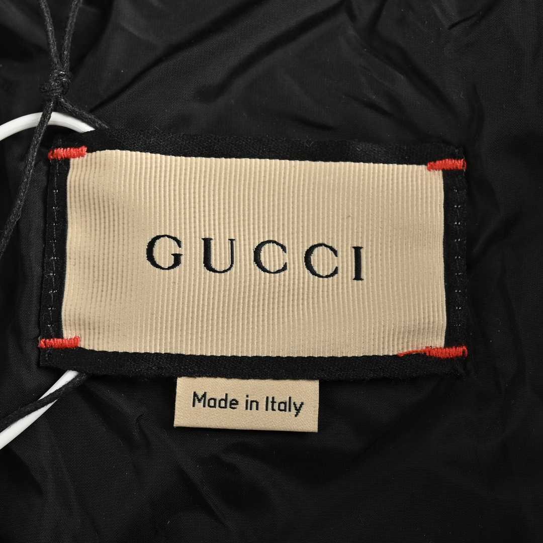 Gucci GG Nylon Canvas Down Jacket - FashionPlug
