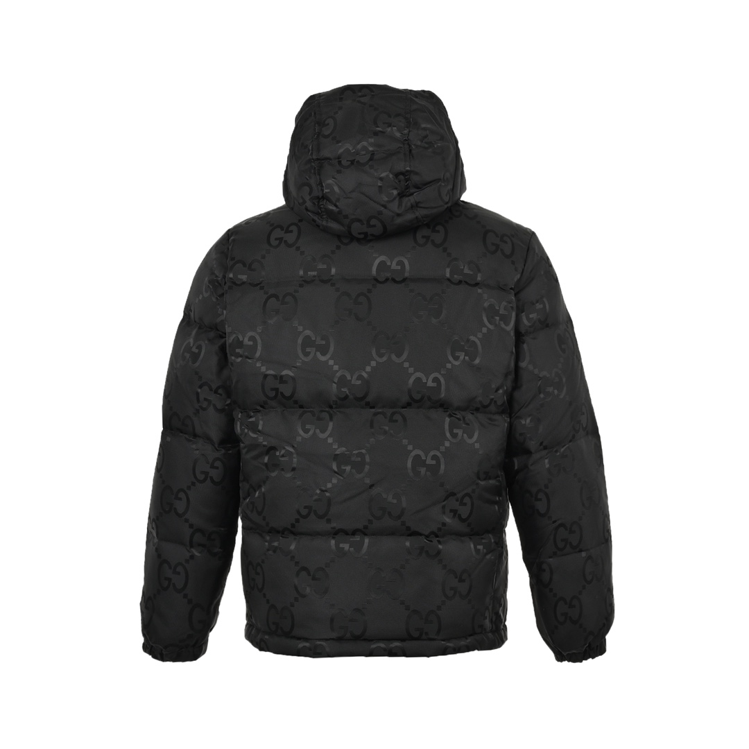 Gucci GG Nylon Canvas Down Jacket - FashionPlug