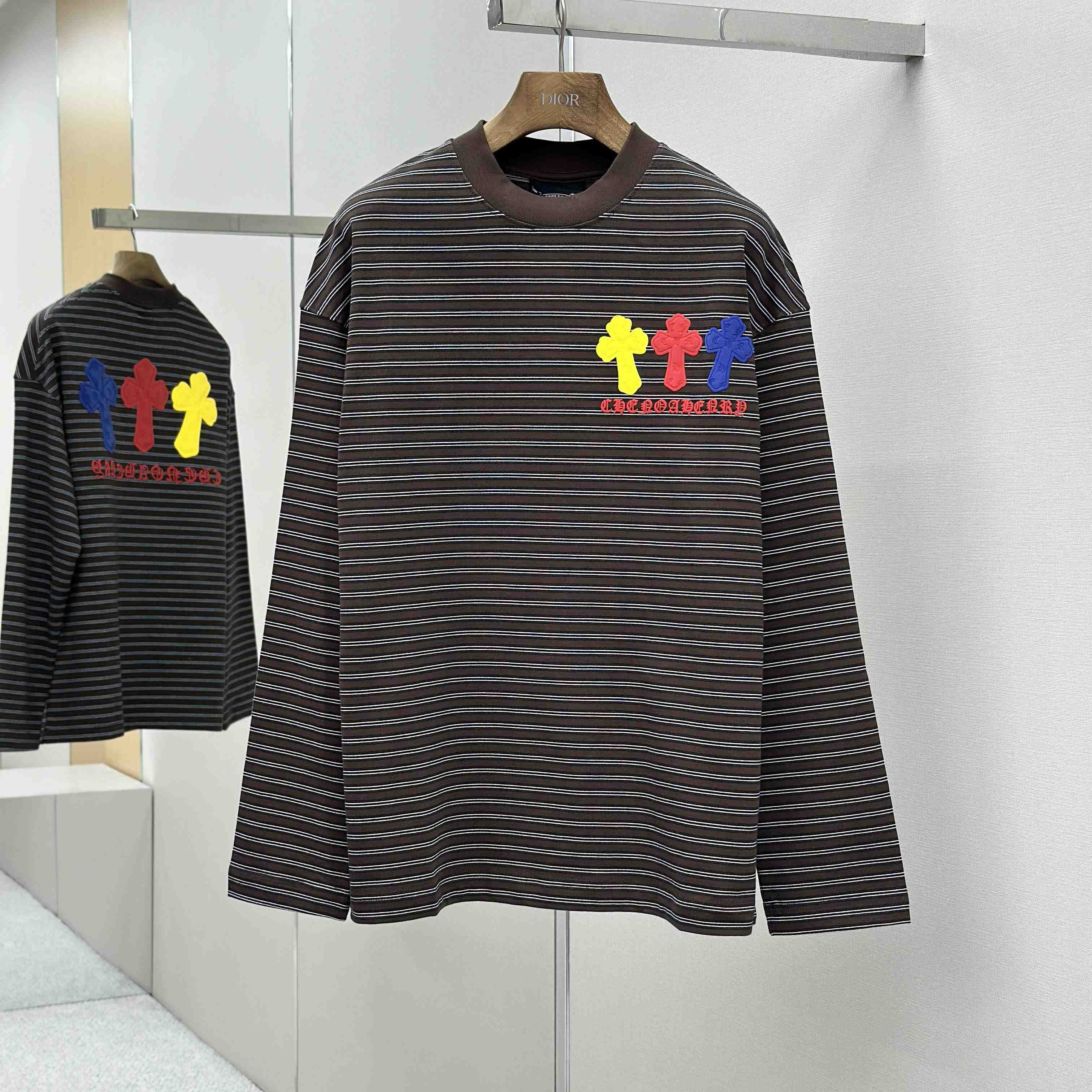 Chrome Hearts Long-sleeve T-shirt - FashionPlug