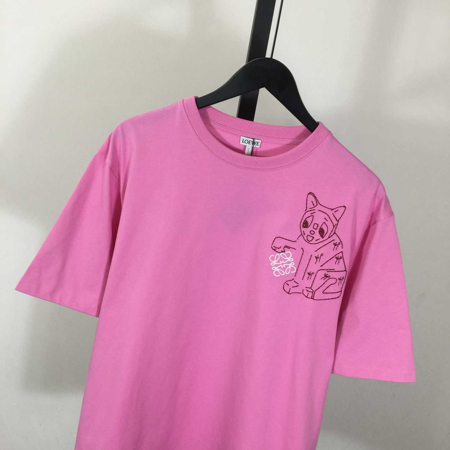 Loewe Relaxed Fit T-shirt In Cotton - FashionPlug