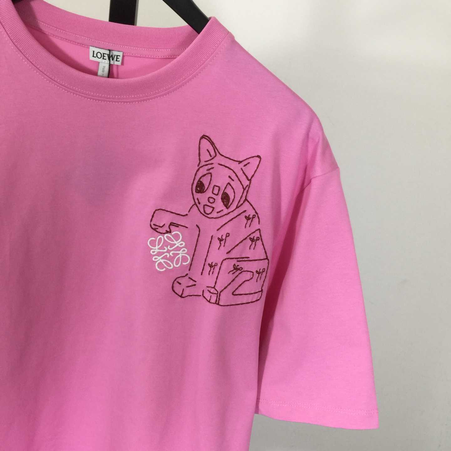 Loewe Relaxed Fit T-shirt In Cotton - FashionPlug