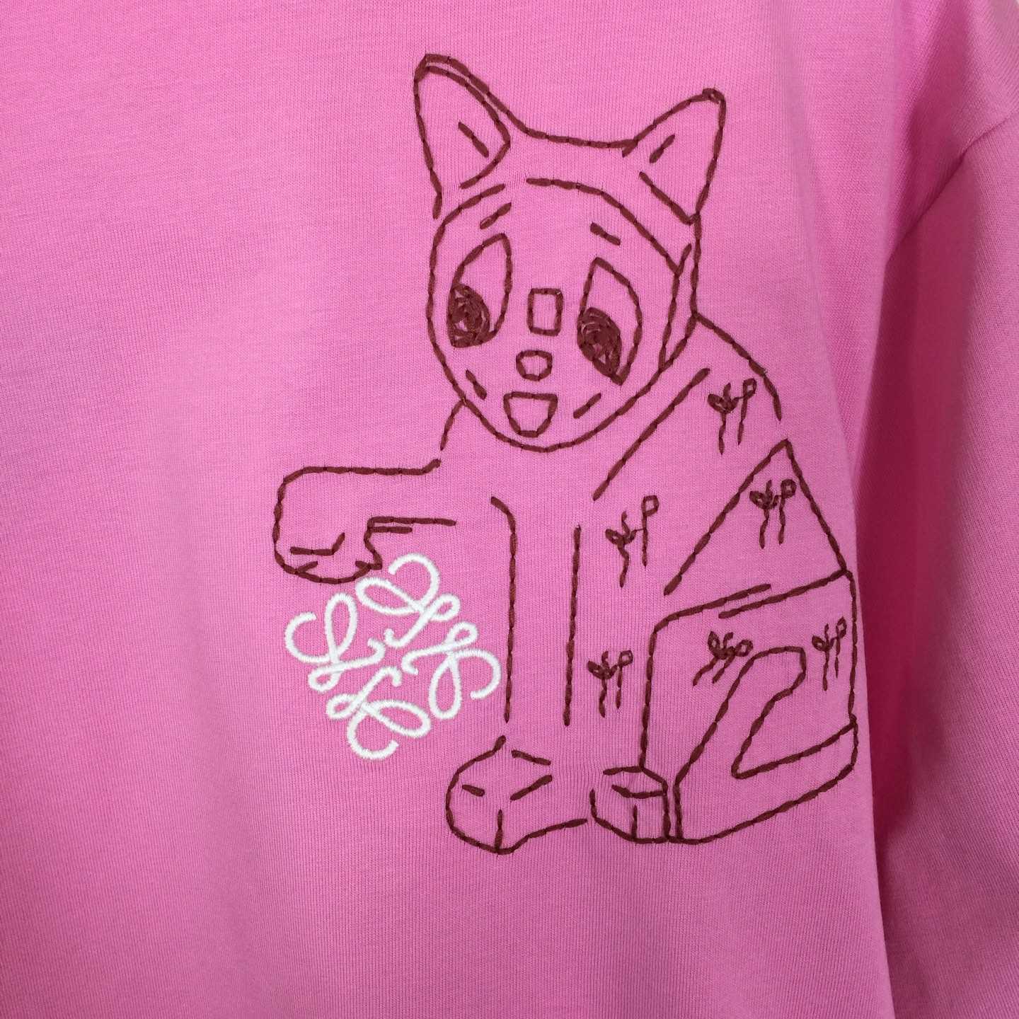 Loewe Relaxed Fit T-shirt In Cotton - FashionPlug