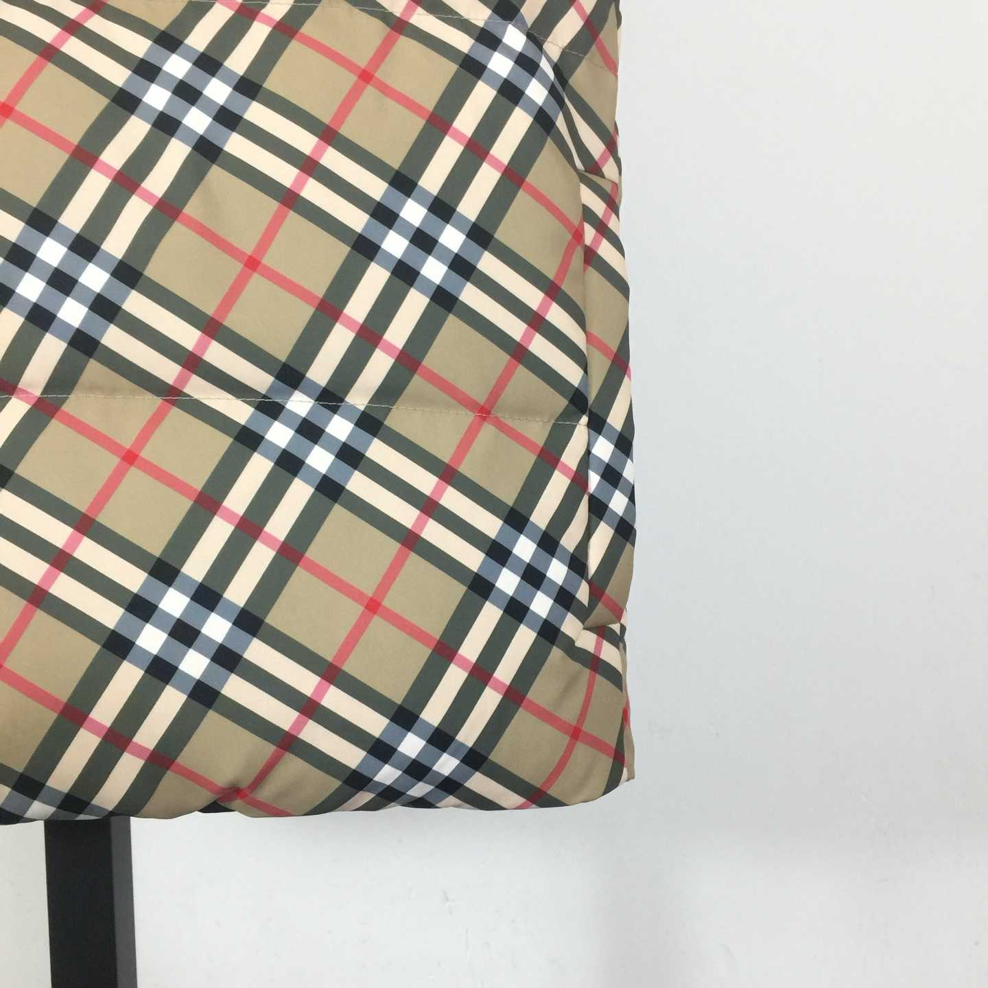 Burberry Reversible Check Puffer Gilet - FashionPlug