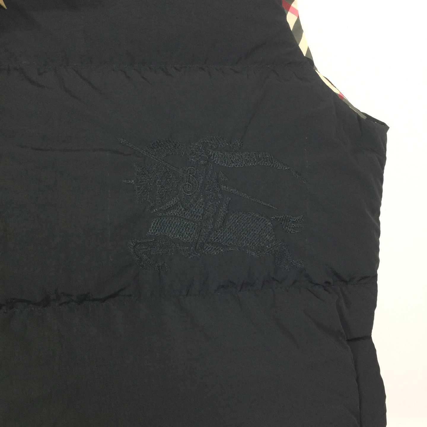 Burberry Reversible Check Puffer Gilet - FashionPlug