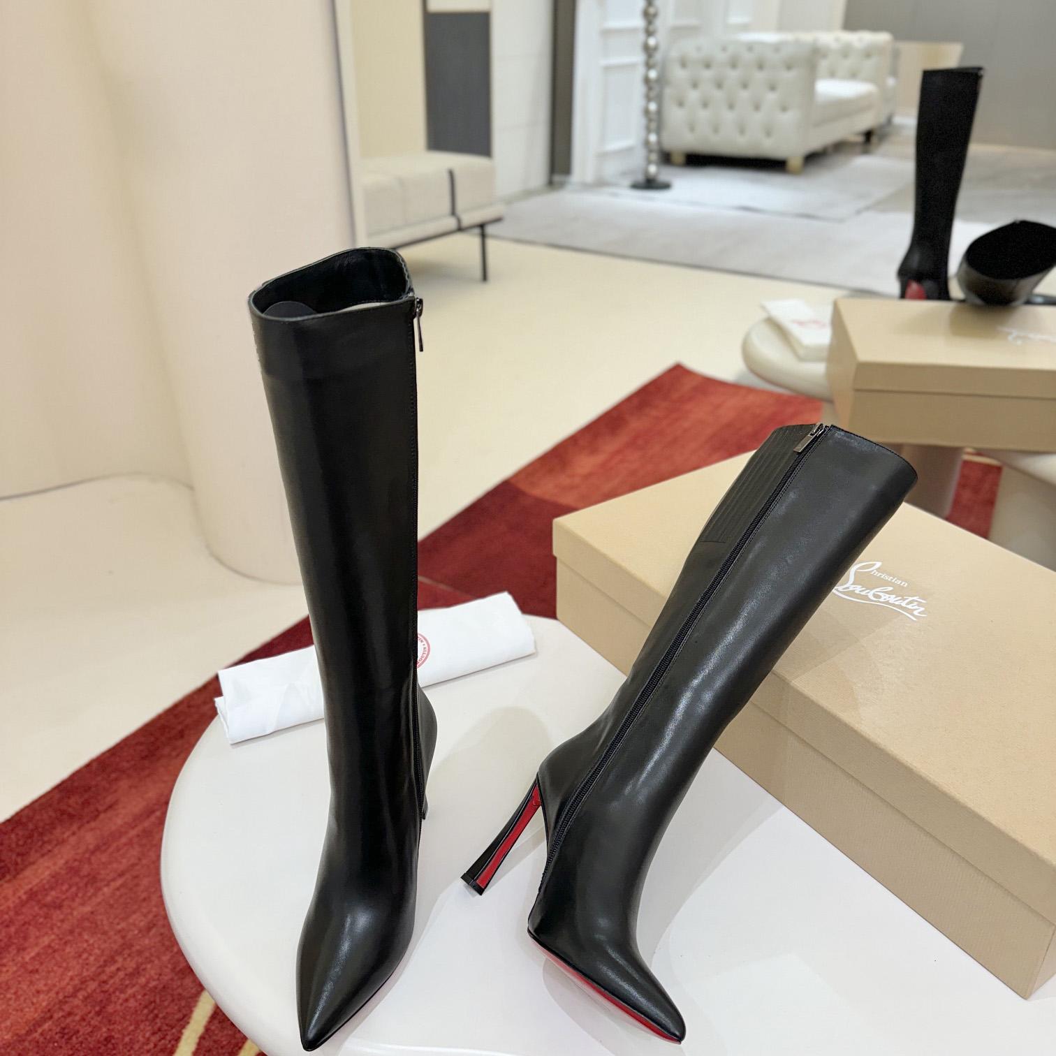 Christian Louboutin Kate Botta 100 mm Boots - FashionPlug