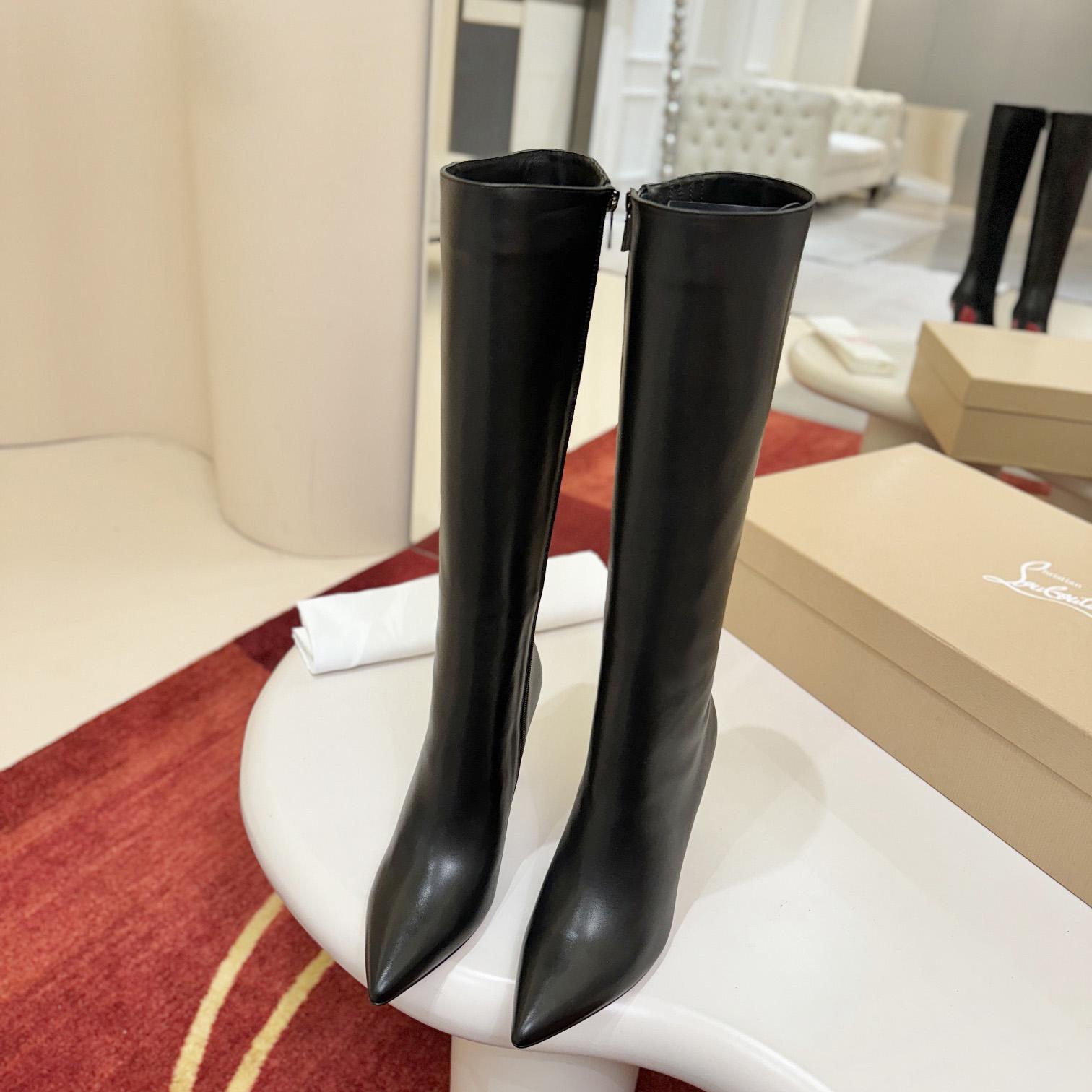Christian Louboutin Kate Botta 100 mm Boots - FashionPlug