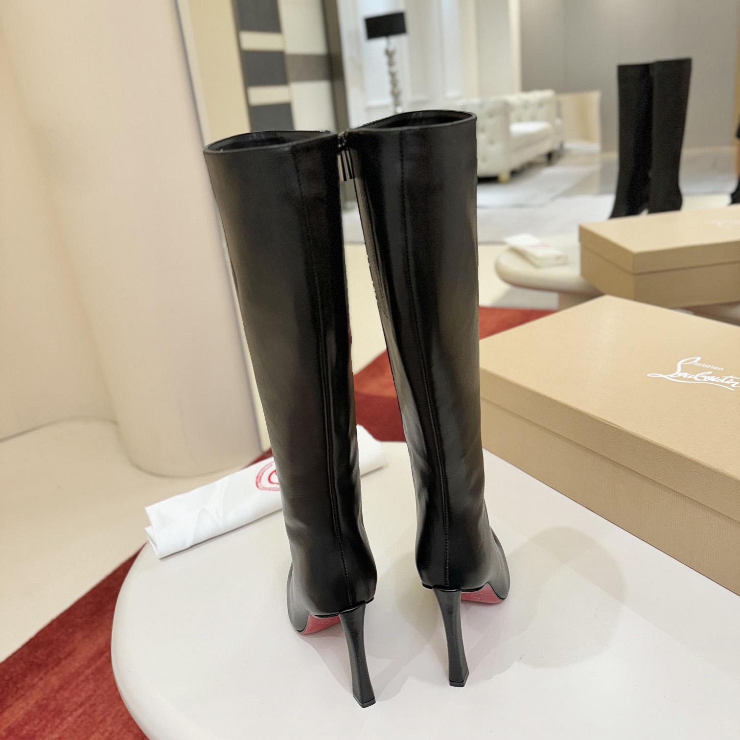 Christian Louboutin Kate Botta 100 mm Boots - FashionPlug