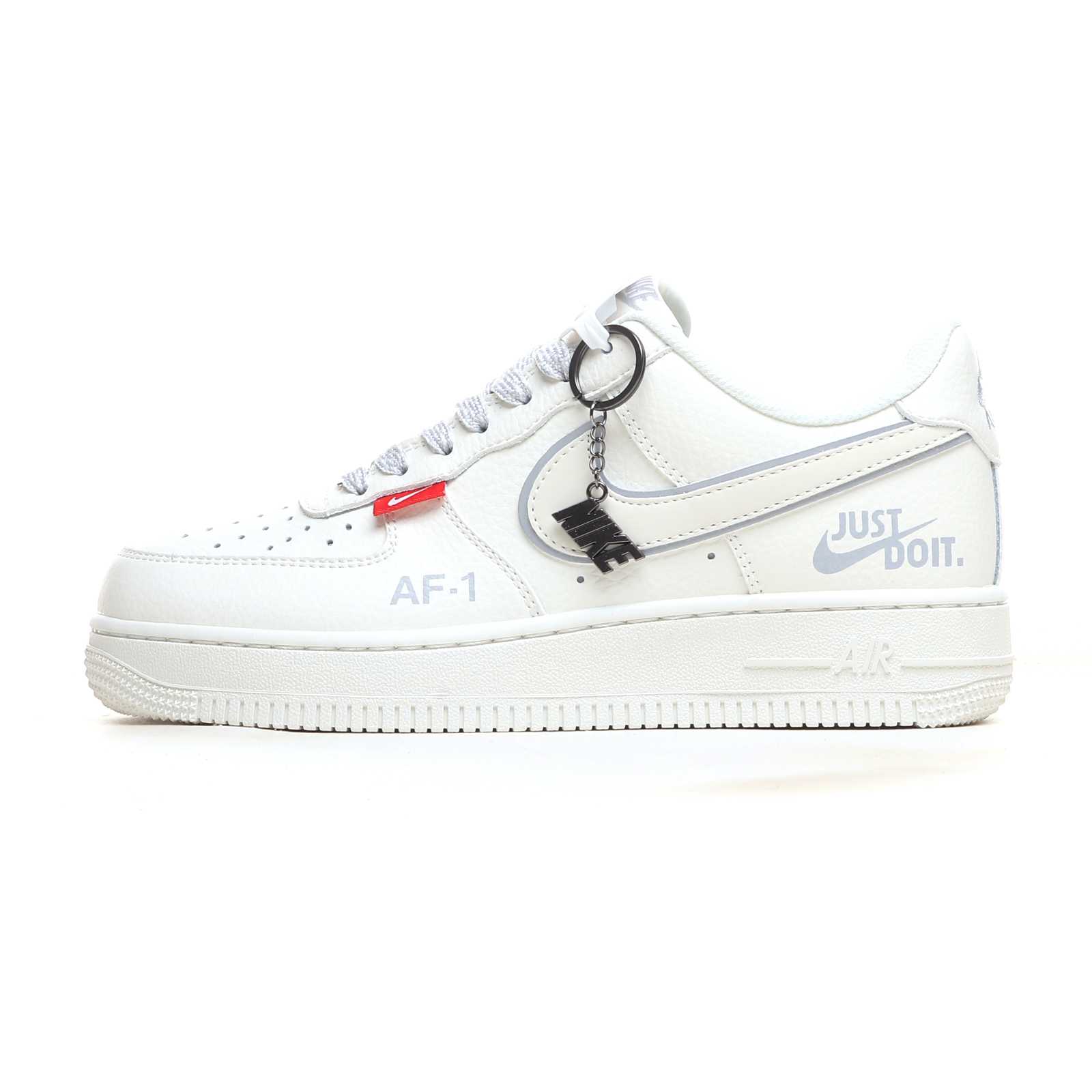 Nike Air Force 1 ’07 Low “White Silver Red-Label” CS5288-043 - FashionPlug
