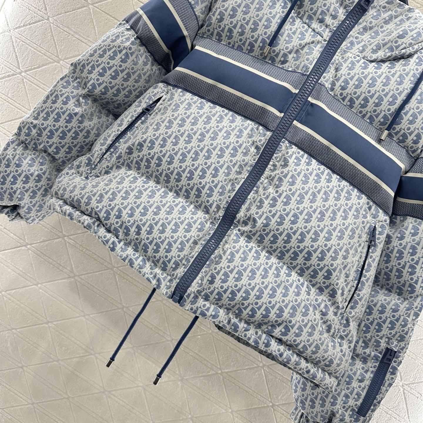 Dior DiorAlps Cropped Puffer Jacket with Hood  - FashionPlug