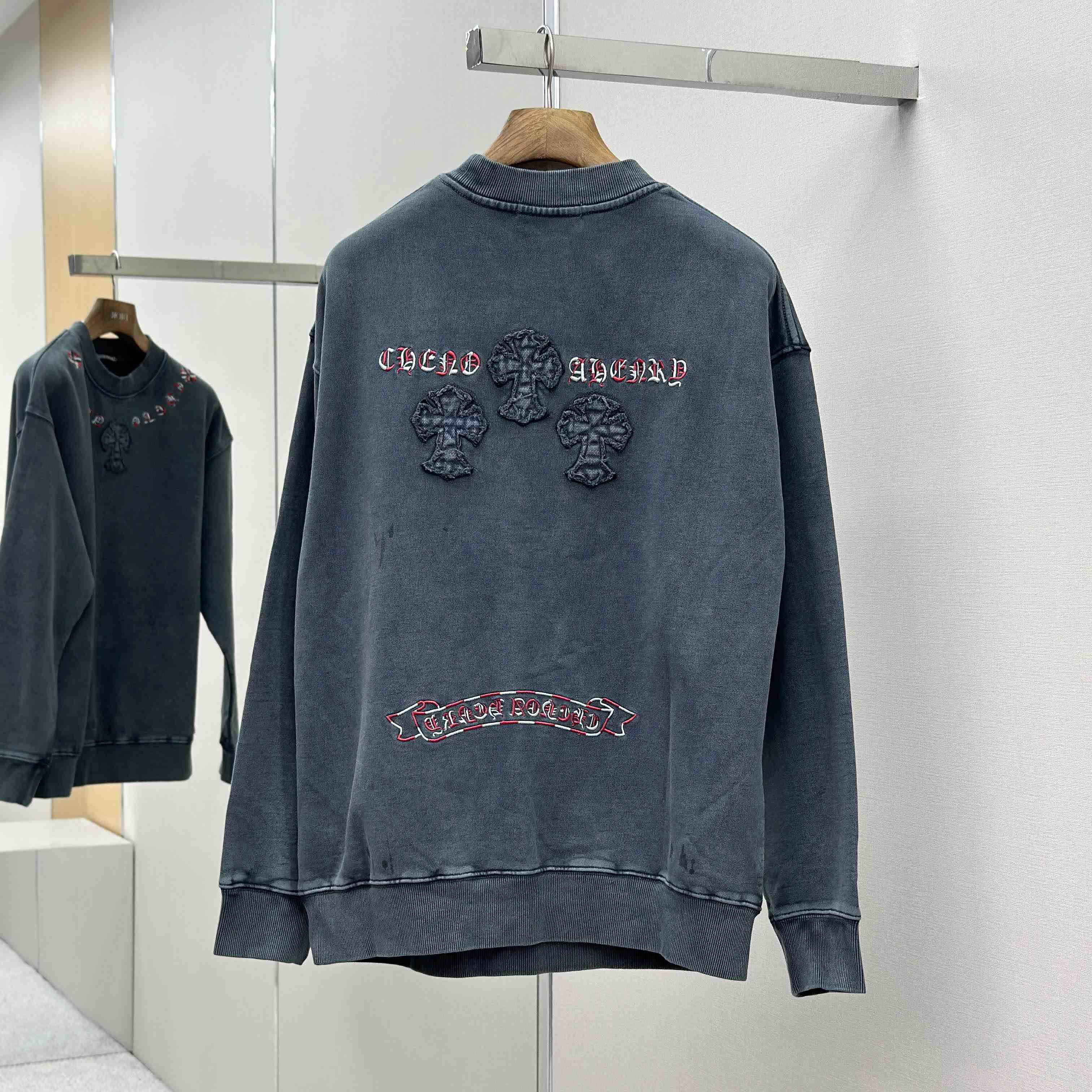Chrome Hearts Cotton Sweatshirt - FashionPlug