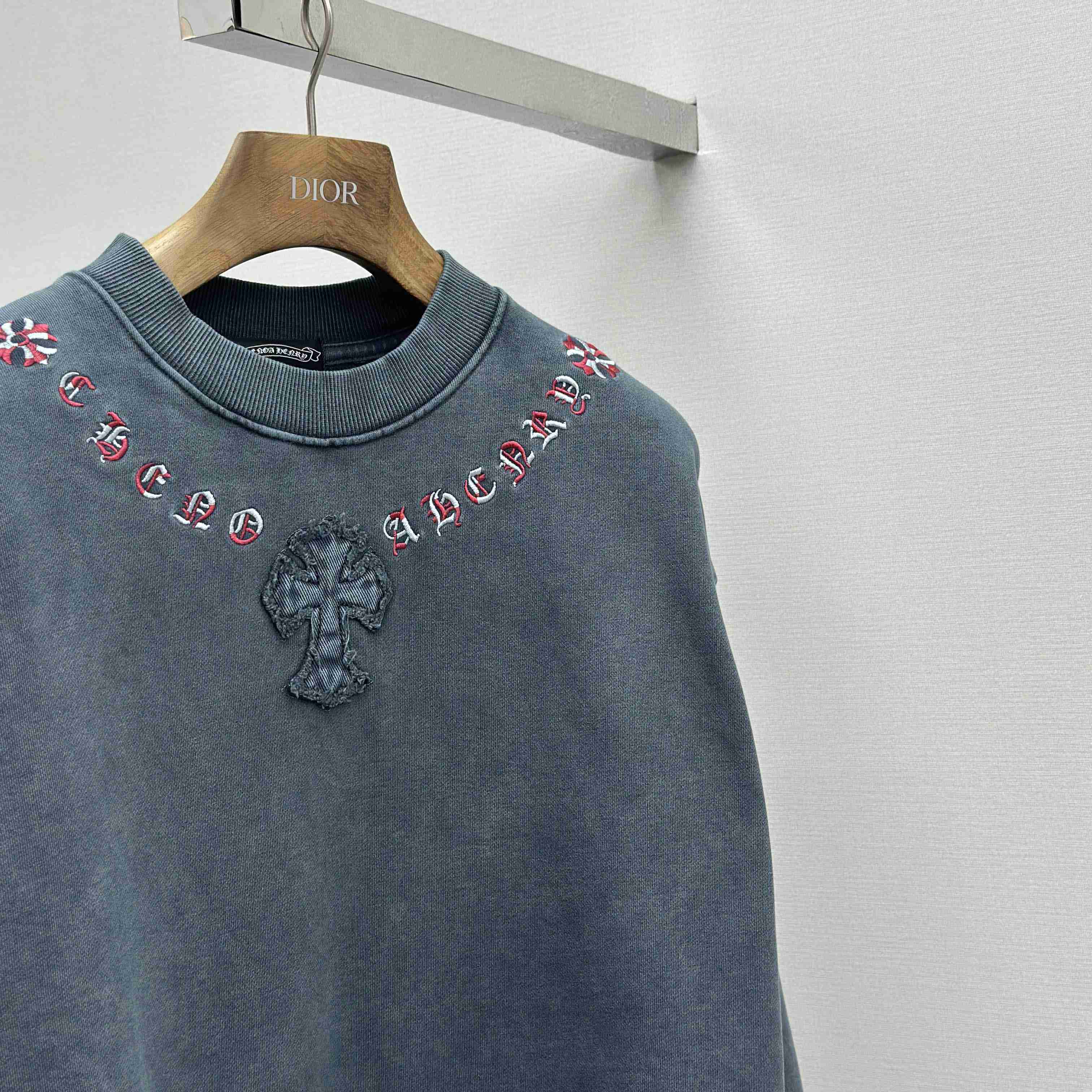 Chrome Hearts Cotton Sweatshirt - FashionPlug