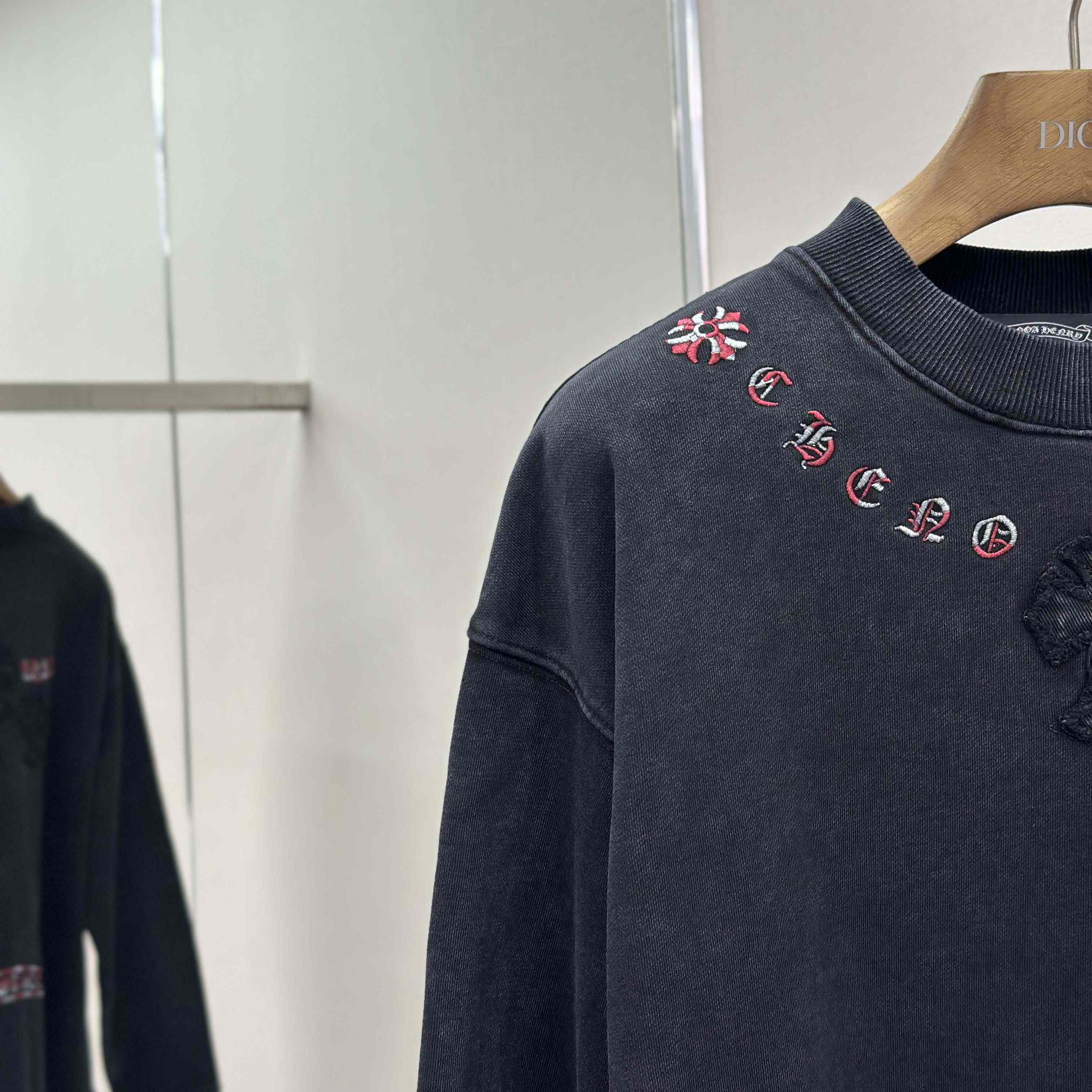 Chrome Hearts Cotton Sweatshirt - FashionPlug