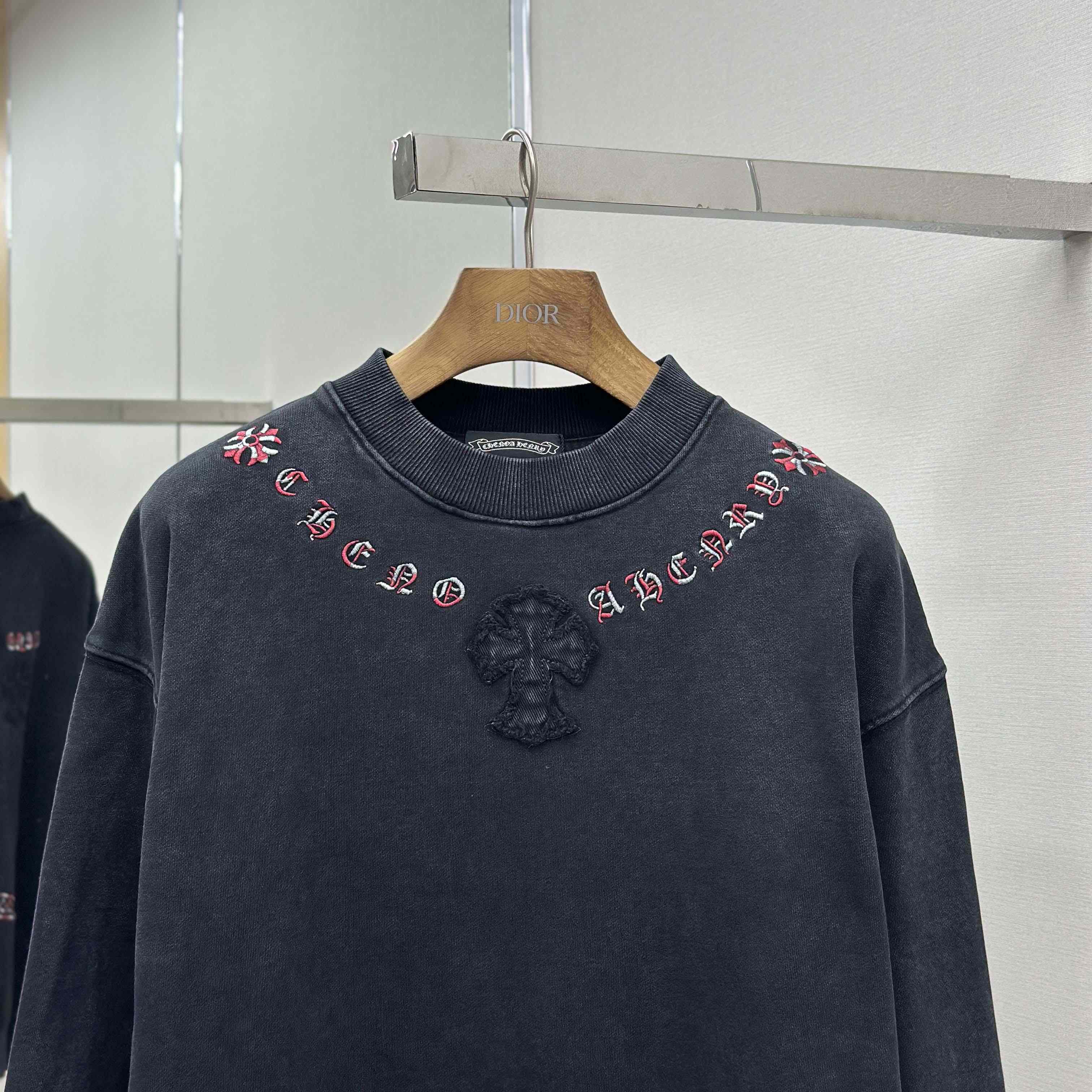 Chrome Hearts Cotton Sweatshirt - FashionPlug